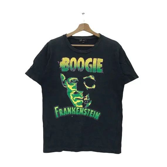 Vintage Vtg FRANKENSTEIN BOOGIE Mike LECUYER Singer Tee Shirt Size US M / EU 48-50 / 2 - 1 Thumbnail
