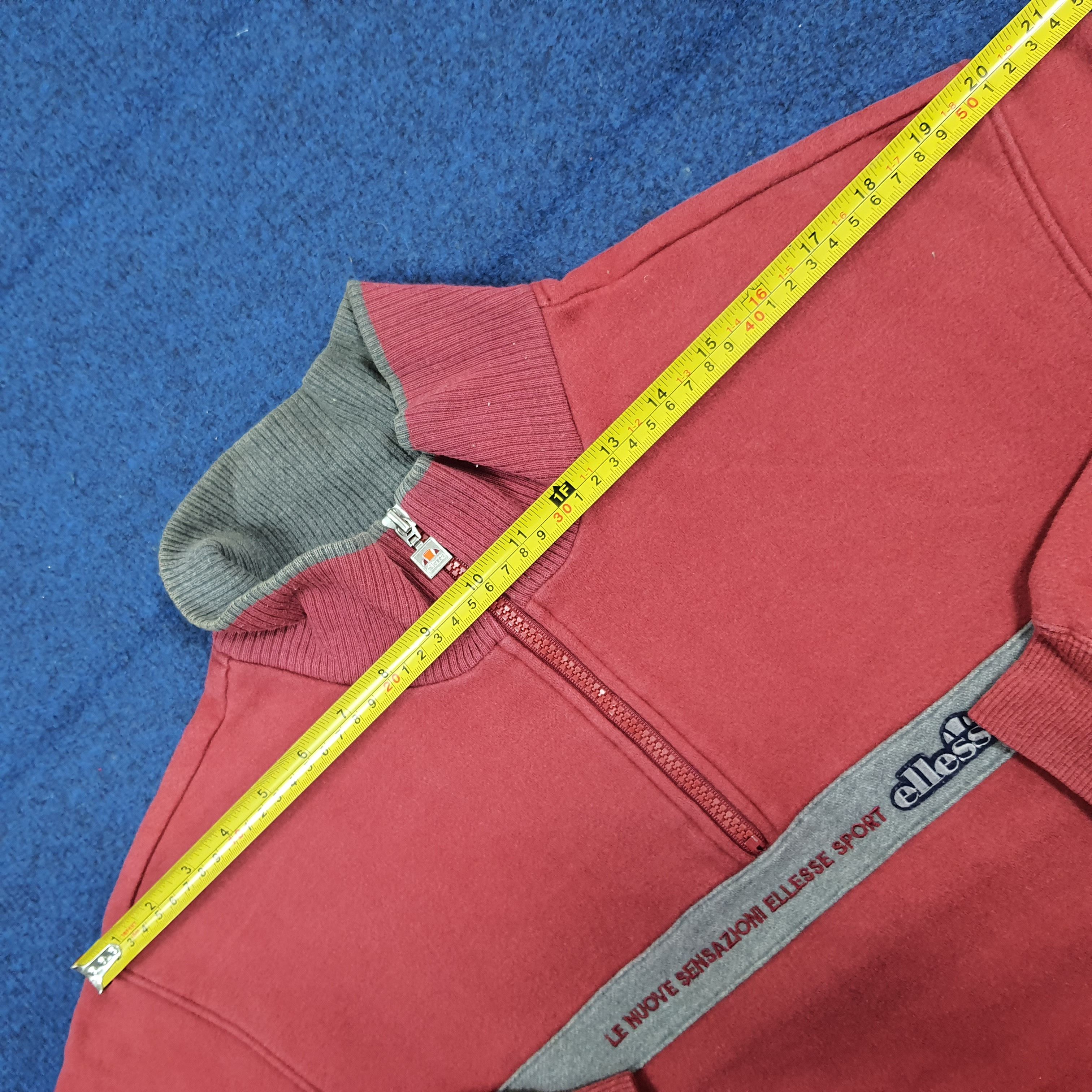 Ellesse Vintage Ellesse Sport Half Zipper Sweatshirt C295N4 Size US M / EU 48-50 / 2 - 11 Thumbnail