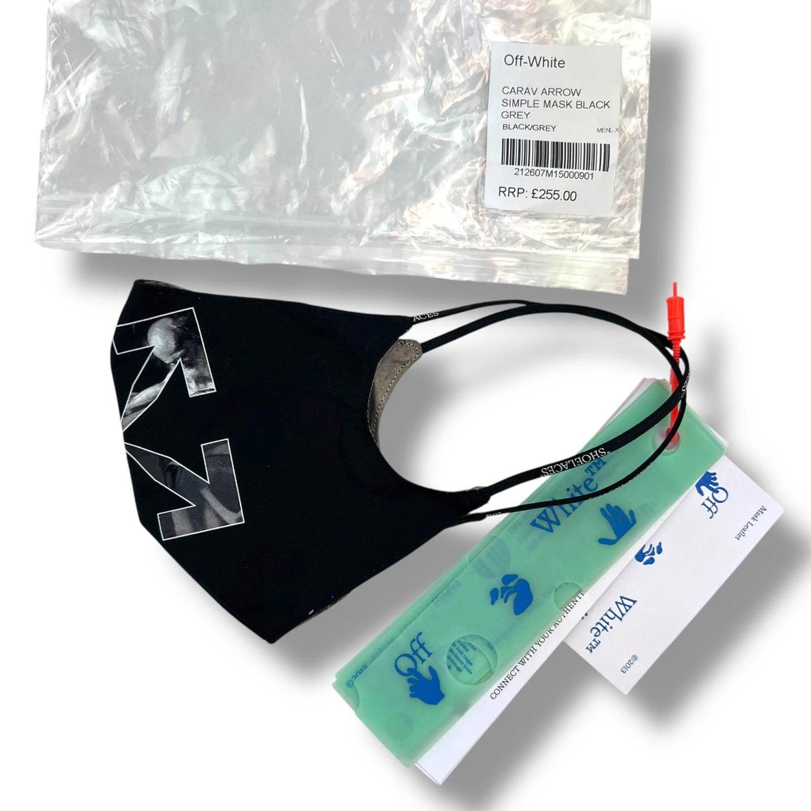 Off-White Off-White Caravaggio Arrows Face Mask Size ONE SIZE - 2 Thumbnail