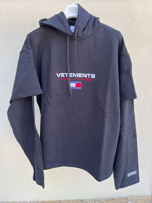 Tommy hilfiger cheap x vetements hoodie