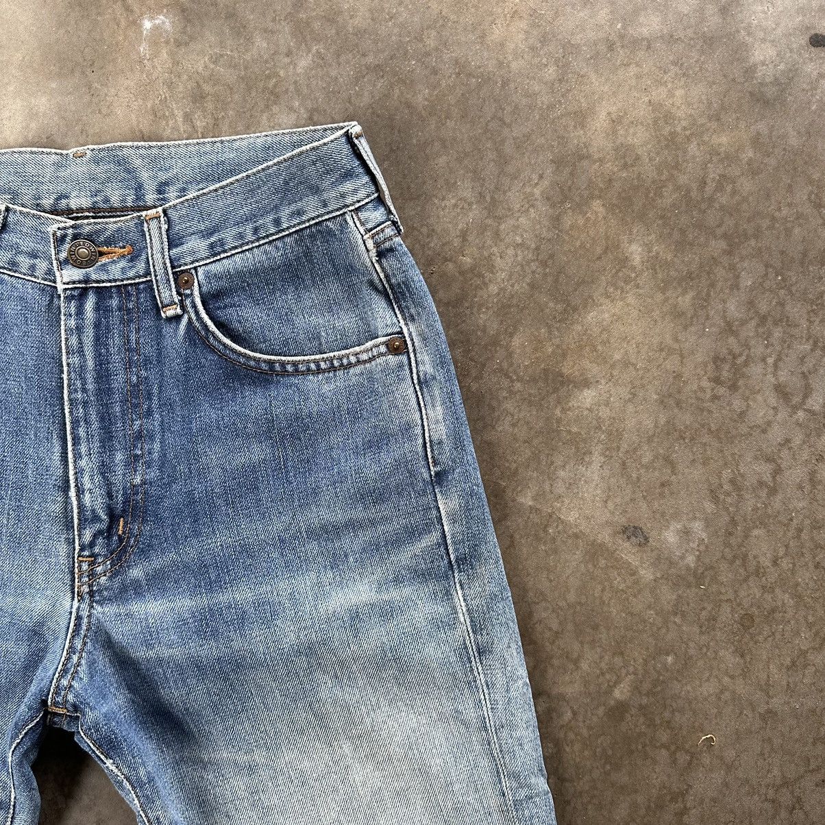 Edwin Vintage Edwin Faded Distressed Denim Jean Pant W28 Size US 28 / EU 44 - 4 Thumbnail