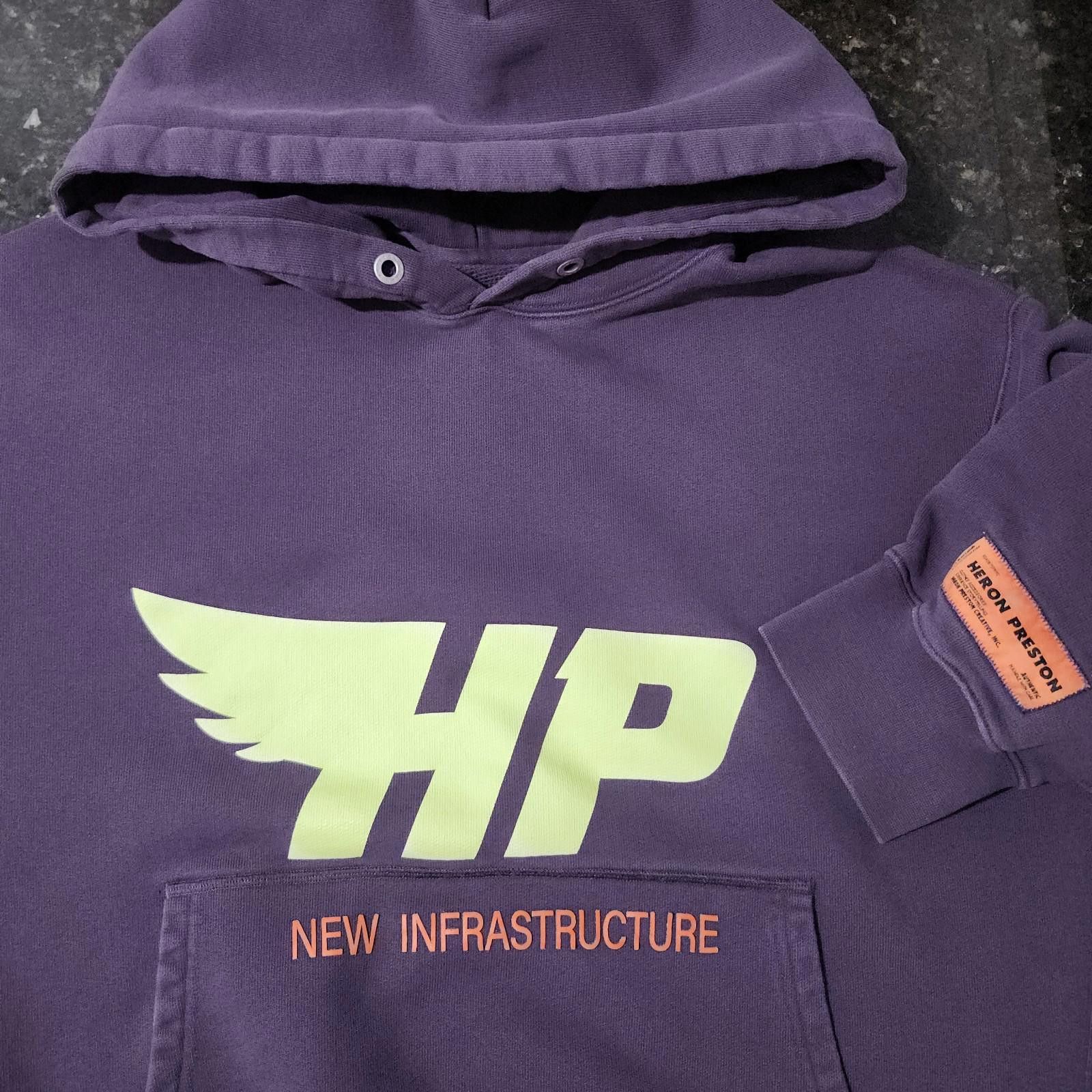 Heron Preston Heron Preston Fly Hoodie Oversized Baggy Thick Mens XXL Size US XXL / EU 58 / 5 - 6 Thumbnail