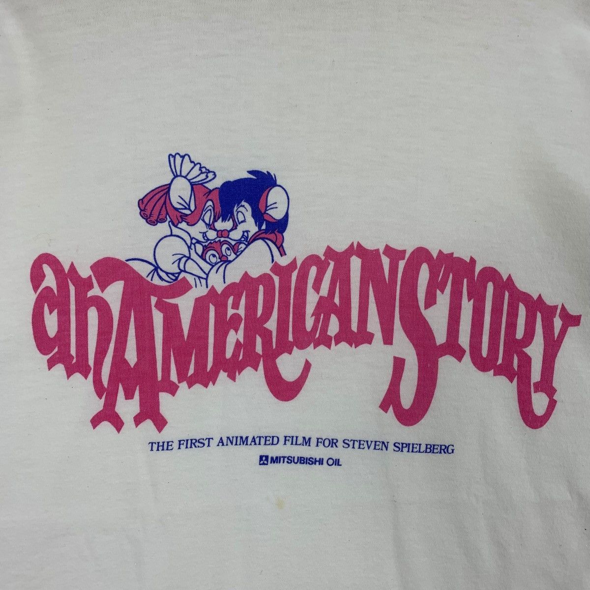 Cartoon Network × Vintage Vintage 90s AN AMERICAN TAIL by steven spielberg cartoon tee Size US S / EU 44-46 / 1 - 9 Thumbnail