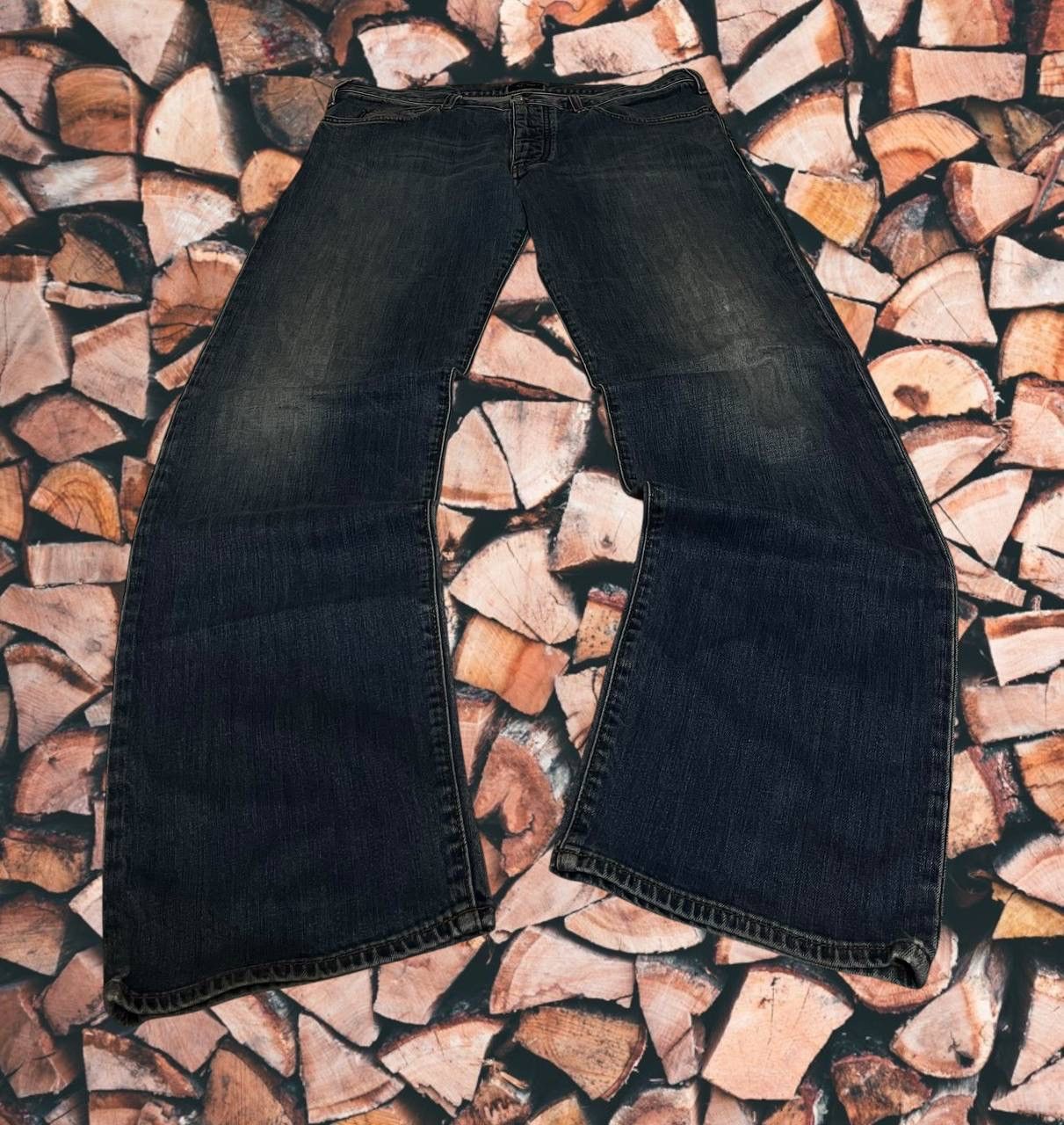 Armani × Japanese Brand × Vintage RARE vintage Armani baggy jeans Japanese Y2K Size US 34 / EU 50 - 4 Thumbnail