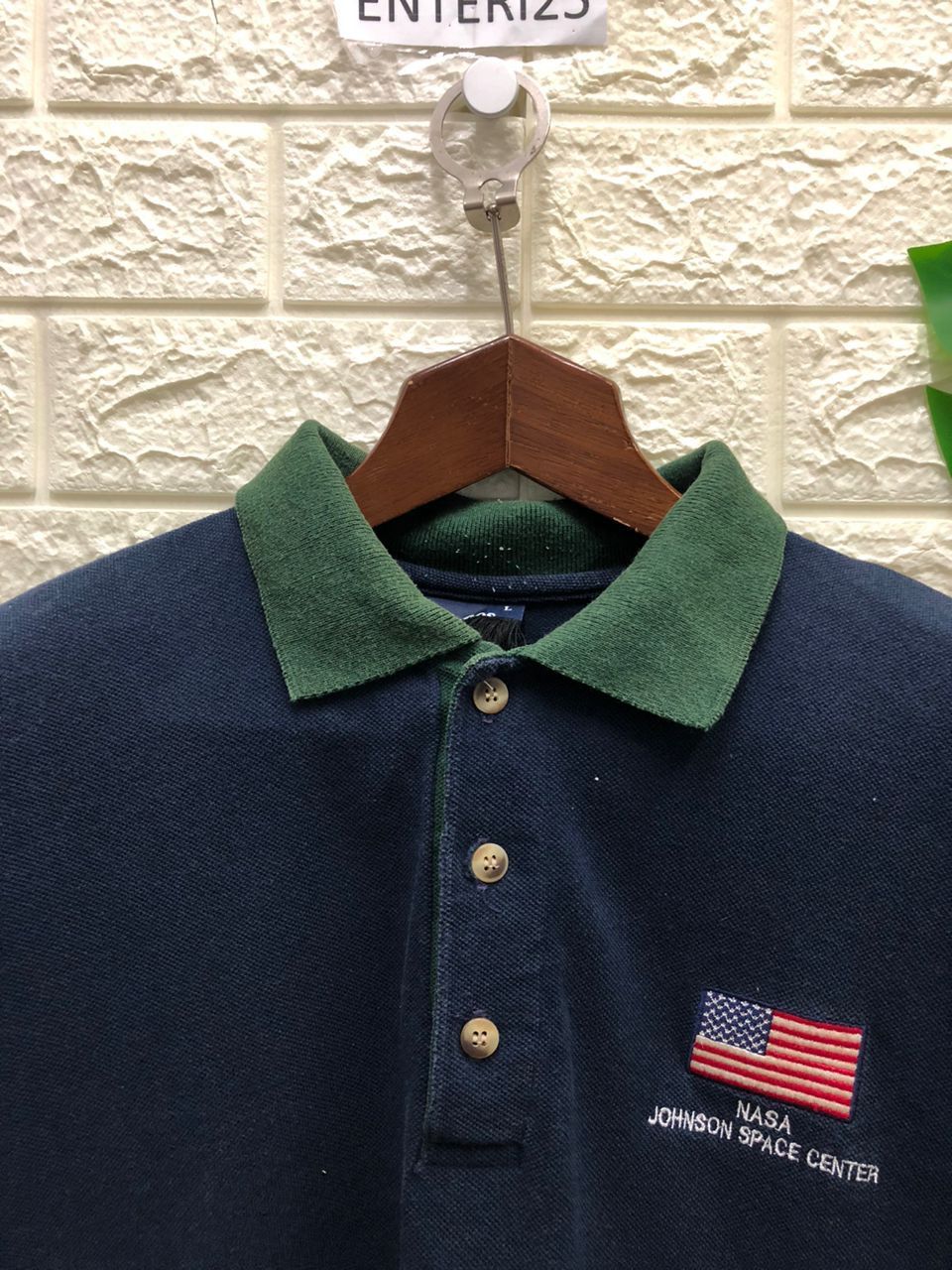 Vintage vintage NASA JOHNSON SPACE HOUSTON Overland Park Kansas Size US L / EU 52-54 / 3 - 2 Thumbnail