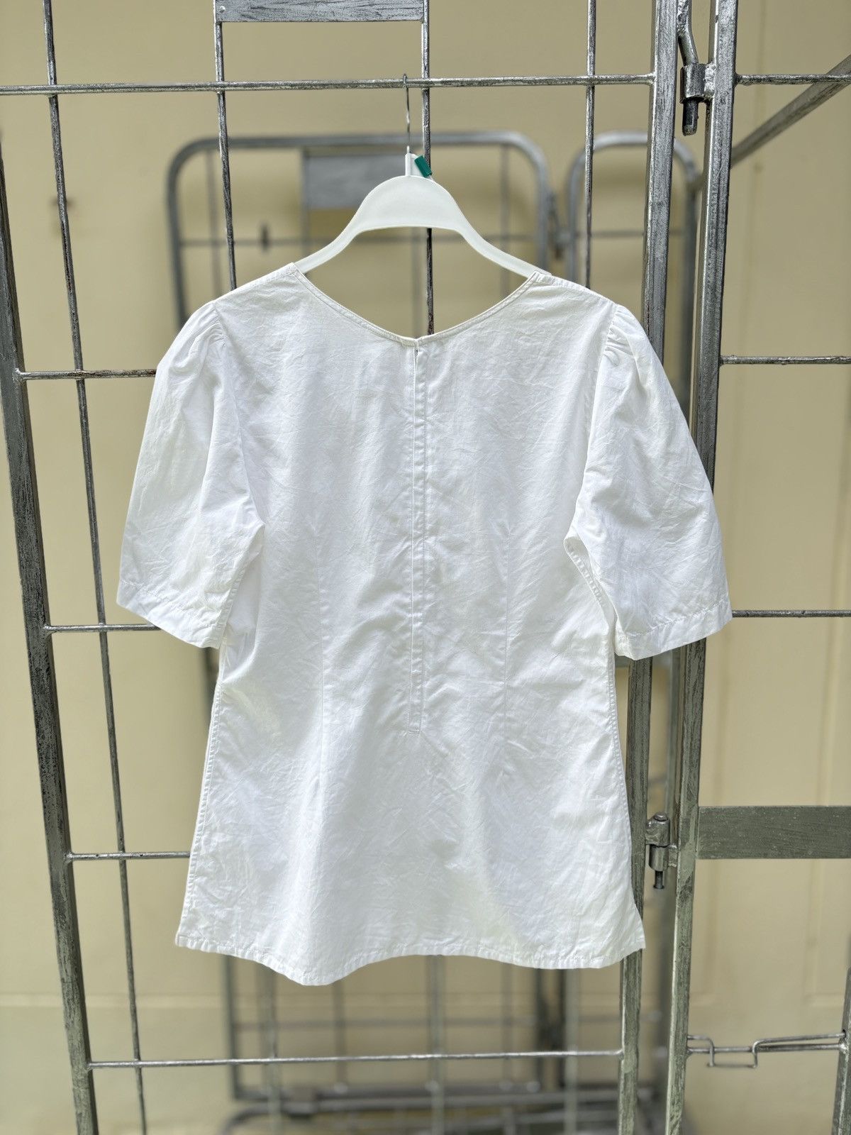 Junya Watanabe Junya Watanabe • Comme des Garcons white blouse Size S / US 4 / IT 40 - 10 Thumbnail