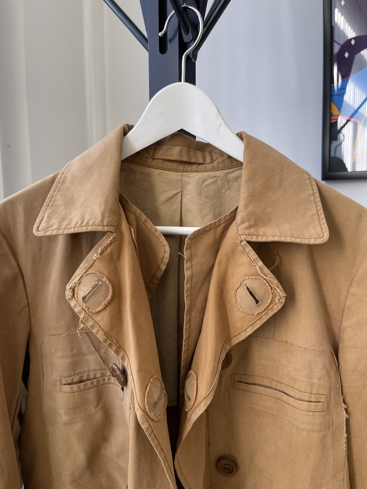 Maison MIHARA YASUHIRO Miharayasuhiro 00s Sample Military Jacket With Glued Pocket Size US S / EU 44-46 / 1 - 14 Thumbnail