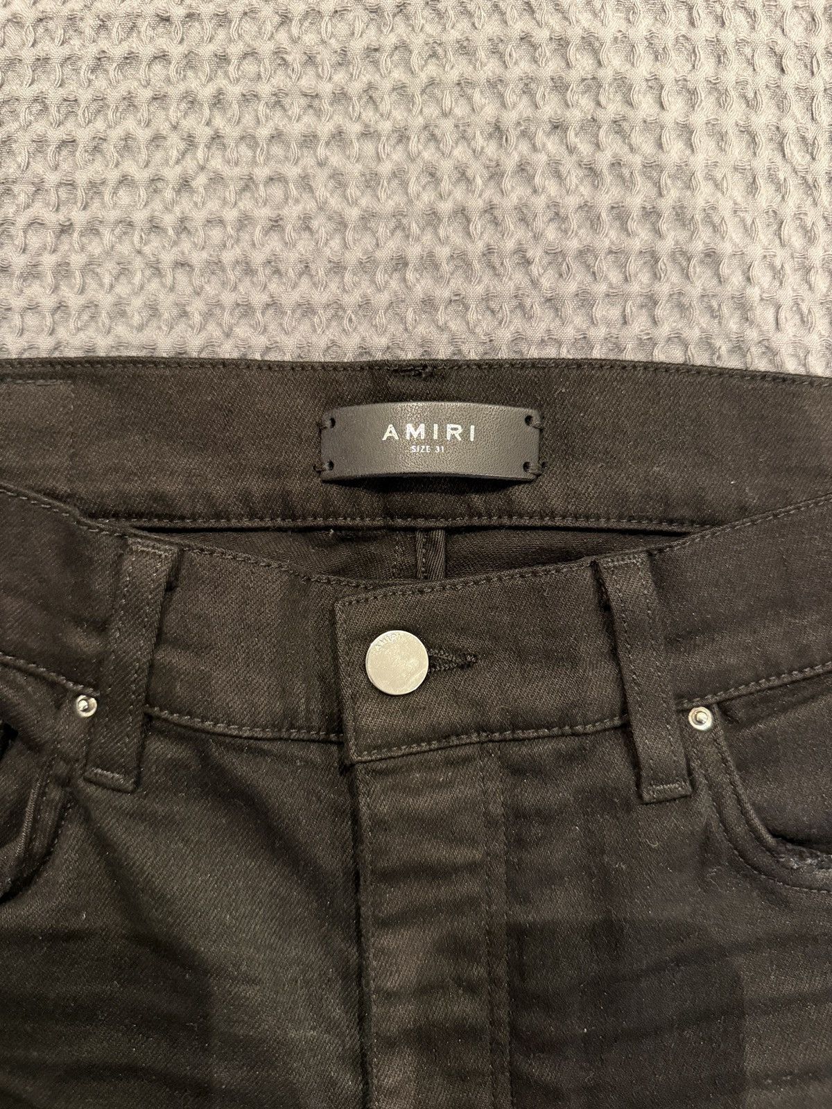 Amiri Amiri Jeans Black MX1 Size US 31 - 5 Thumbnail