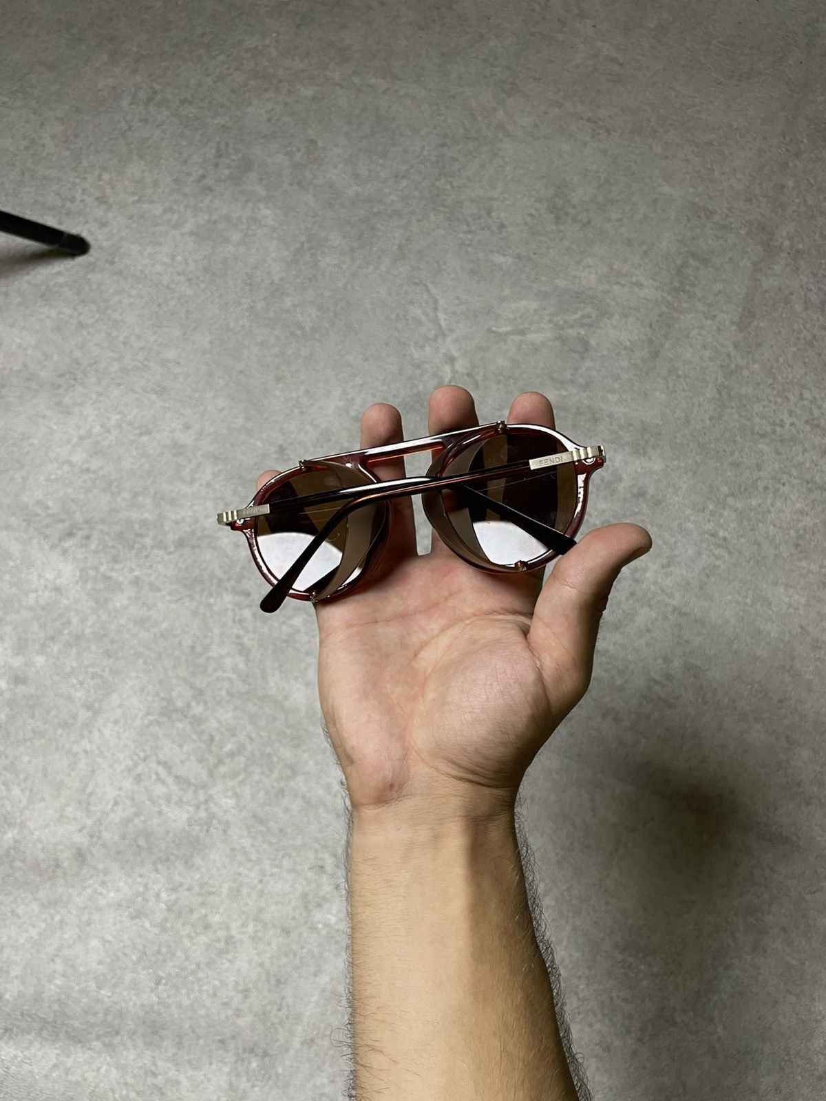 Fendi Vintage Fendi Cyber Double Lens Shades RRP 450$ Size ONE SIZE - 13 Thumbnail