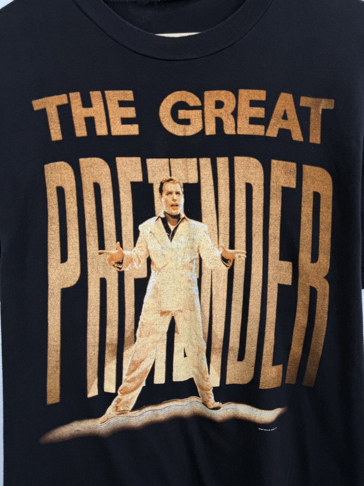 Band Tees 🇬🇧 Vintage 1987 Freddie Mercury The Great Pretender T-Shirt Size US XL / EU 56 / 4 - 4 Thumbnail