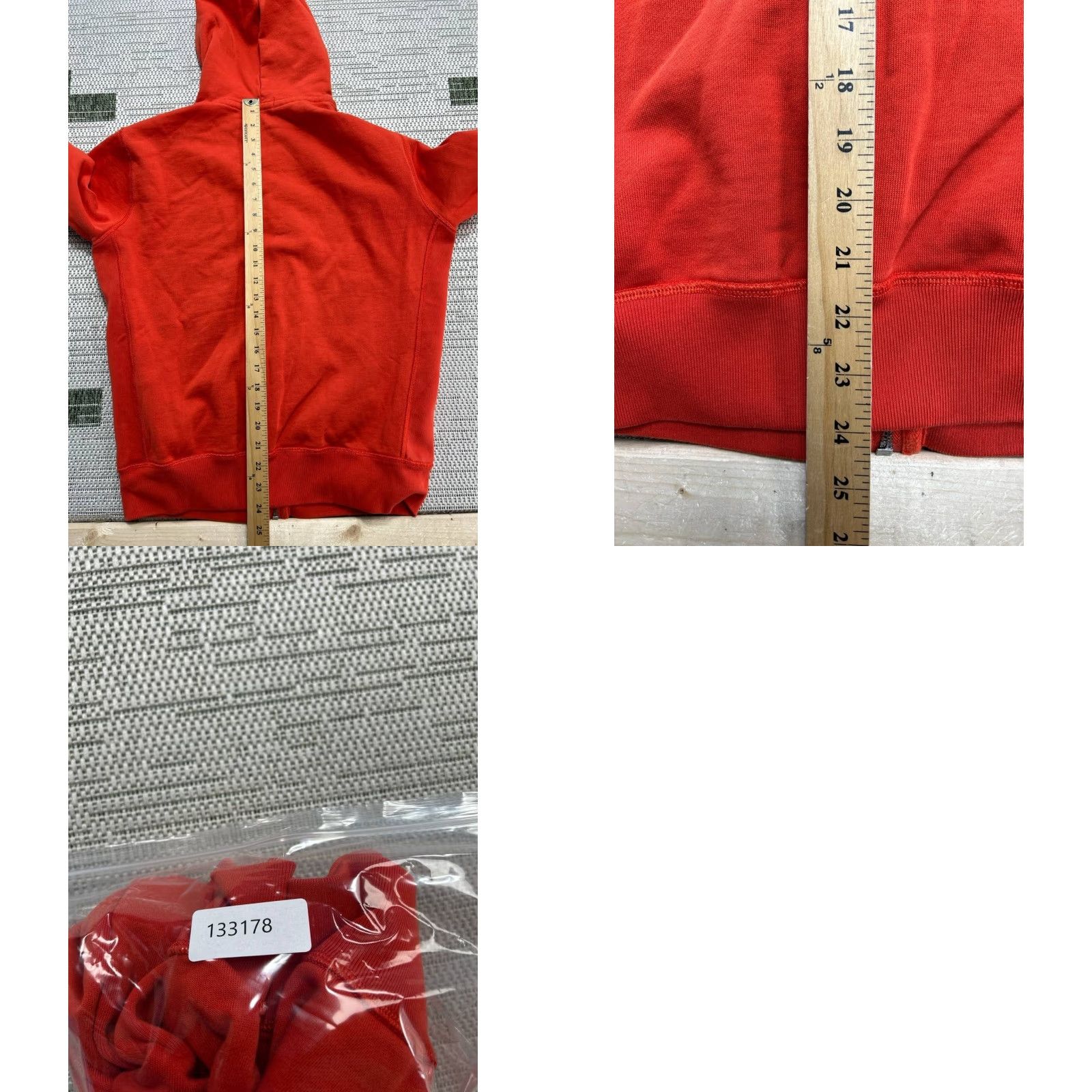 Polo Ralph Lauren Polo Ralph Lauren Hoodie Mens M Red Cotton Knit Full Zip Sweater, Crew Neck, Regular Fit, Winter Fall Spring, Solid, Knit, Shirt? Size M / US 6-8 / IT 42-44 - 8 Thumbnail