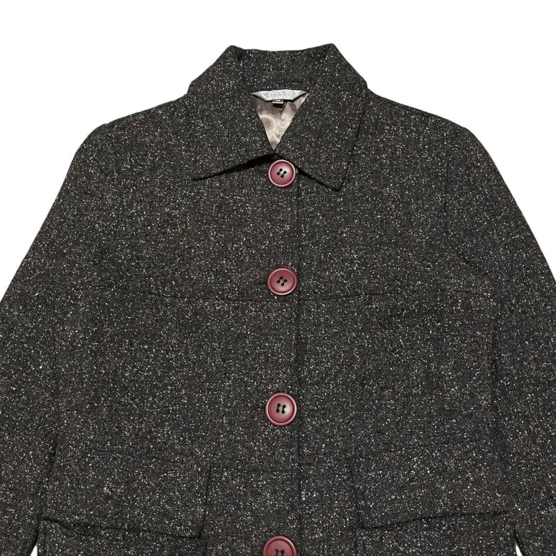 Max Mara Max Mara Coat Wool 100% Size S / US 4 / IT 40 - 2 Thumbnail