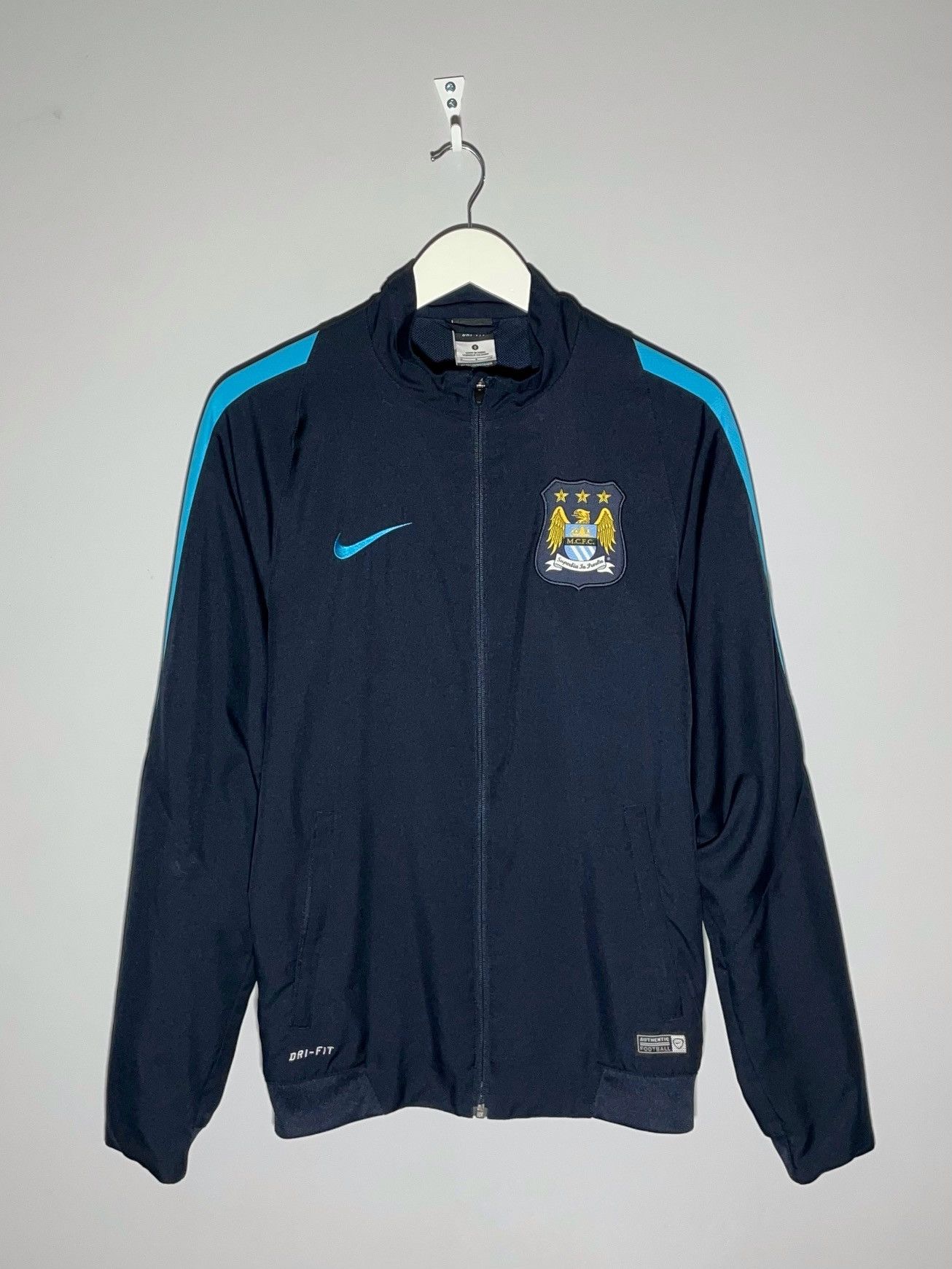 Nike Manchester City Nike Y2k Streetwear Football Jacket Size US S / EU 44-46 / 1 - 1 Thumbnail