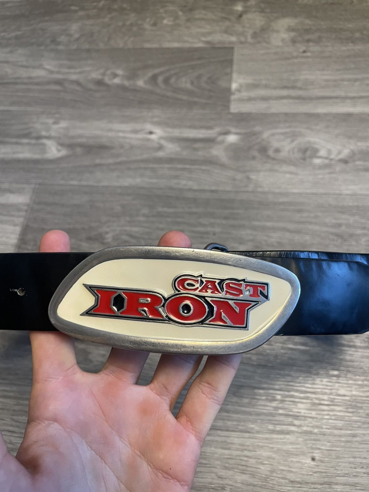 Other Vintage Iron Cast Belt Y2K Size ONE SIZE - 2 Thumbnail