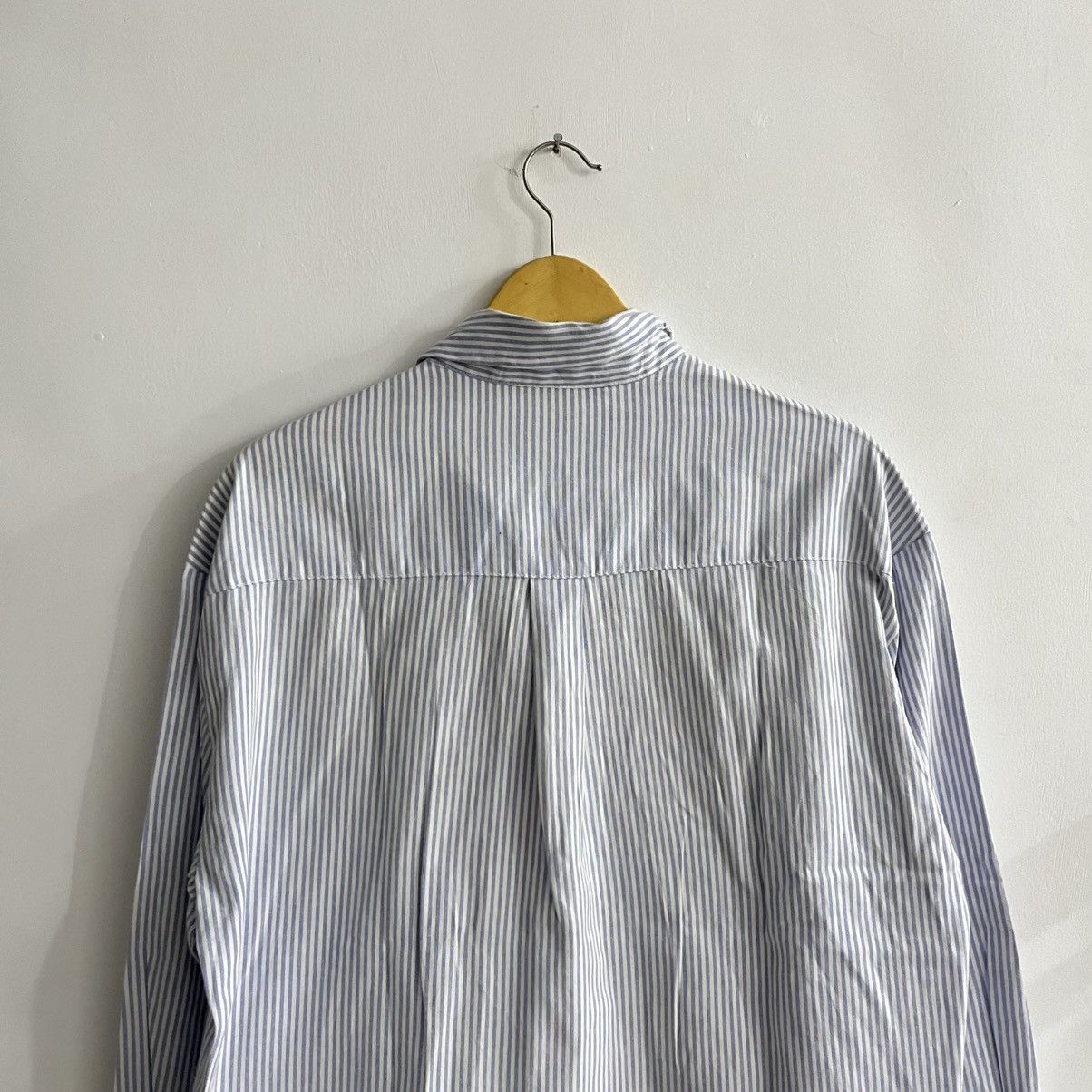 Issey Miyake Mercibeaucop - Striped Boxy Fit Ls Button Up Size US L / EU 52-54 / 3 - 9 Thumbnail