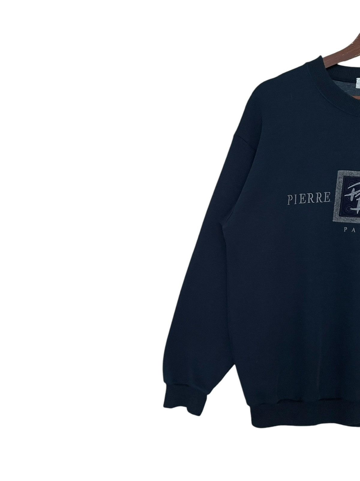 Pierre Balmain Vintage Brand Pierre Balmain Spell Out Sweatshirt 1990s Size US M / EU 48-50 / 2 - 5 Thumbnail
