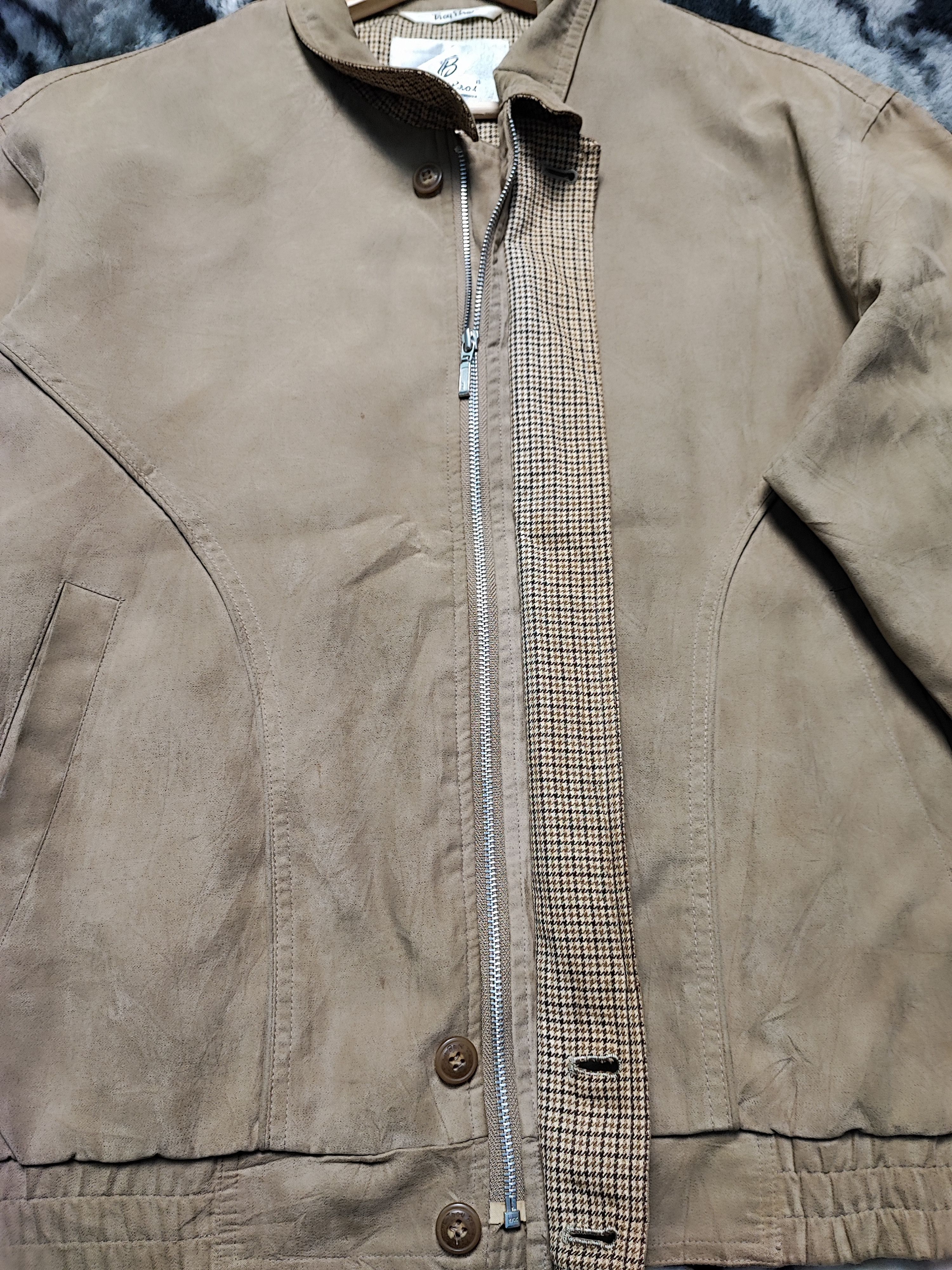 Japanese Brand × Vintage CRAZY VINTAGE TROY BROS MOLDSKIN SUEDE Size US M / EU 48-50 / 2 - 7 Thumbnail