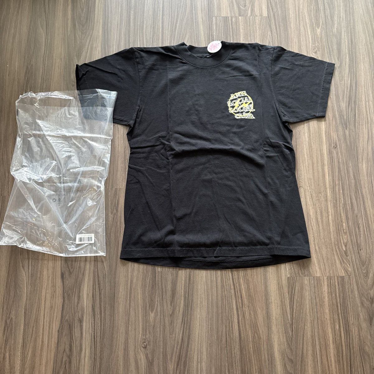 Anti Social Social Club × Fragment Design Anti Social Social Club x Fragment Bolt Tee Black Size M Size US M / EU 48-50 / 2 - 1 Thumbnail