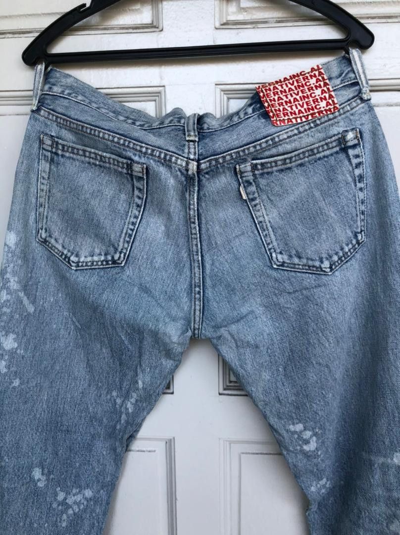4GSELLER Very Rare Distressed denim brand Alternative RNA Verna inc Size US 33 - 10 Thumbnail