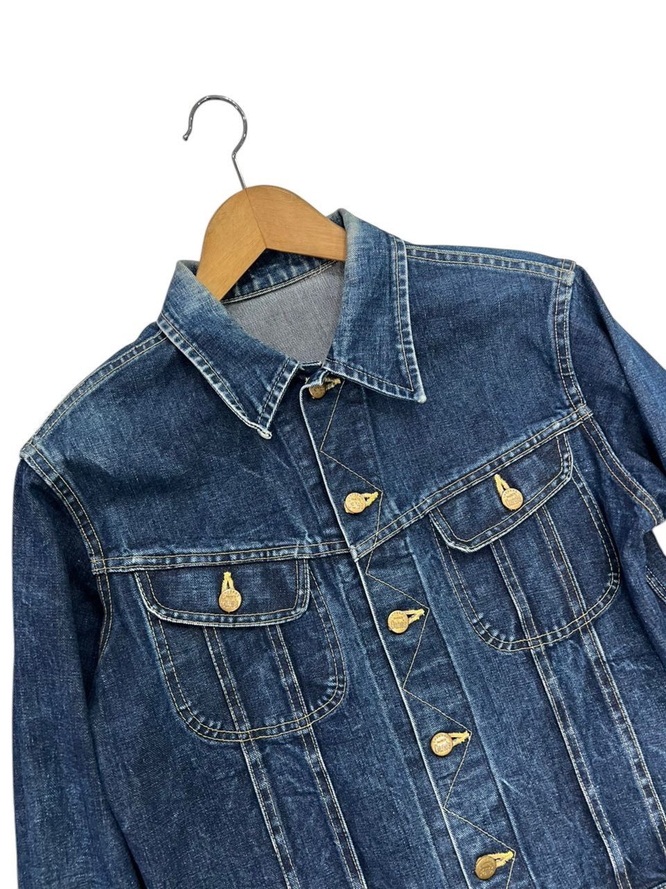 Lee Sugar Cane Lee Rider 101-J Selvedge Men's Denim Trucker Size US M / EU 48-50 / 2 - 5 Thumbnail