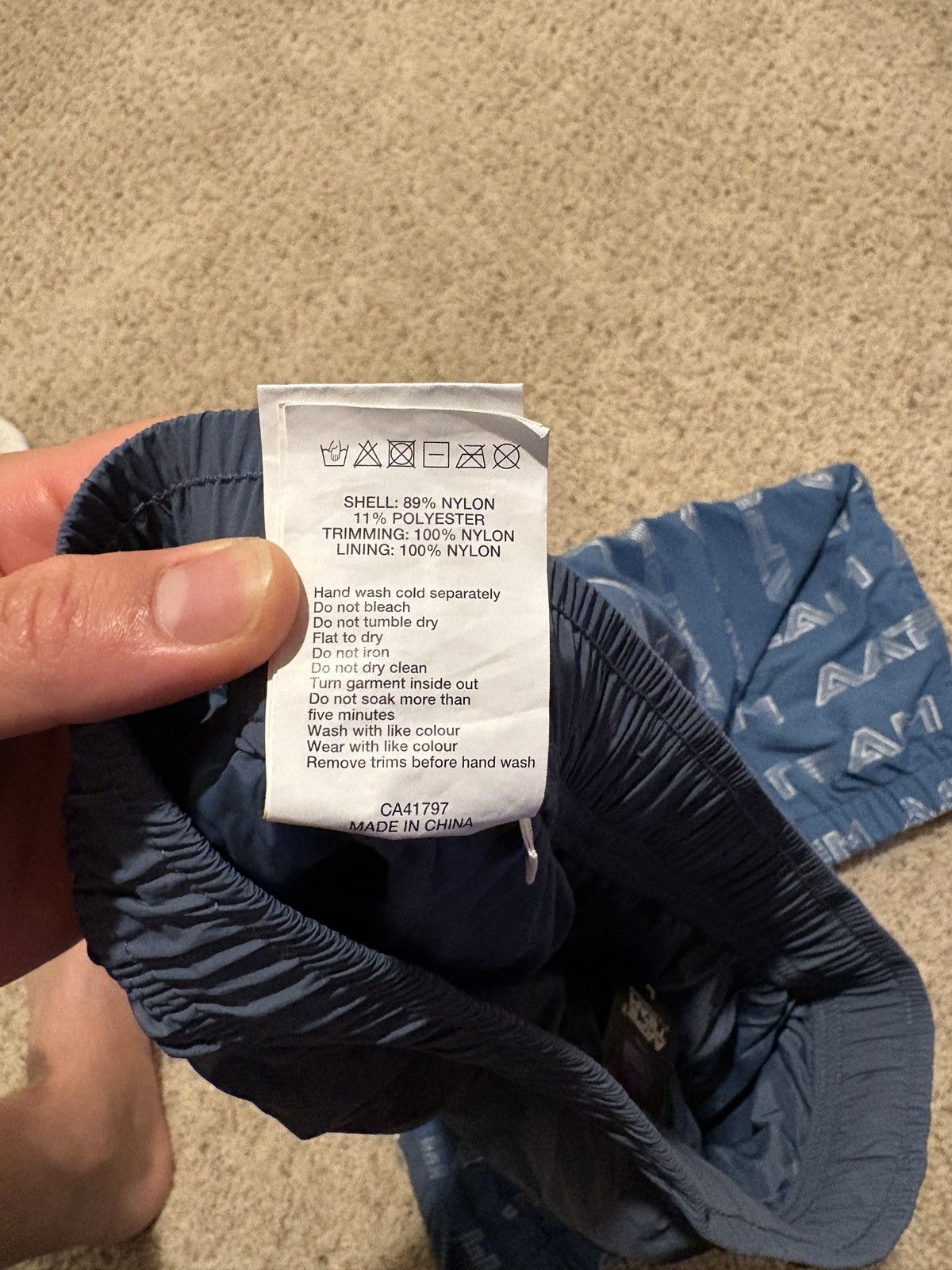Aape Aape blue woven pants Size US 34 / EU 50 - 6 Thumbnail