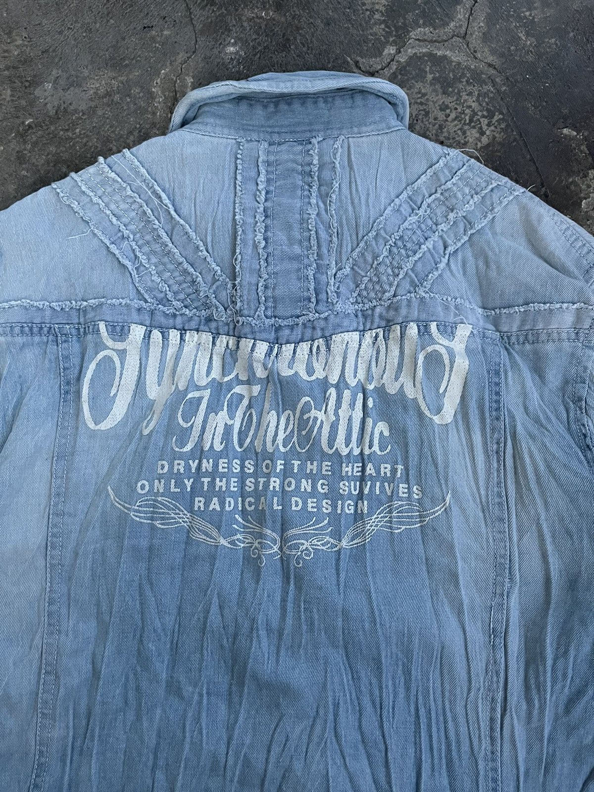 14th Addiction × If Six Was Nine × Le Grande Bleu (L.G.B.) JAPANESE IN THE ATTIC DENIM GOTHIC SEDITIONARIES PUNK STYLE Size US L / EU 52-54 / 3 - 4 Thumbnail