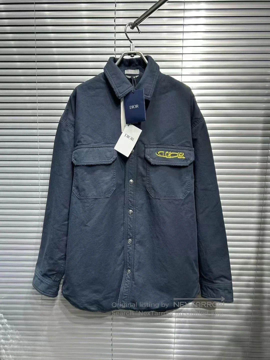 Dior dior x lewis hamilton navy shirt jacket. Size US M / EU 48-50 / 2 - 1 Thumbnail