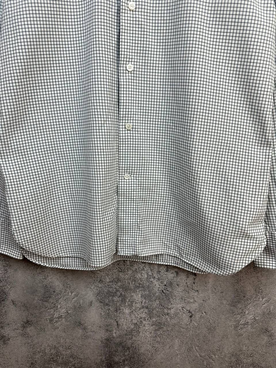 Ermenegildo Zegna Ermenegildo Zegna Trofeo Button Up Shirt Poplin Tailored Fit Size US M / EU 48-50 / 2 - 7 Thumbnail