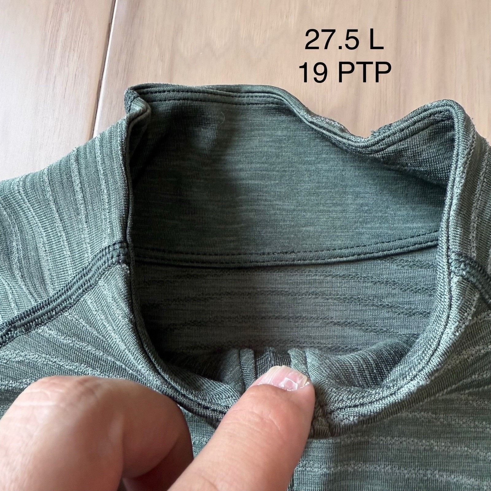 Lululemon Lululemon Metal Vent Tech 1/2 Zip Pullover M Green Utility Size US M / EU 48-50 / 2 - 6 Thumbnail