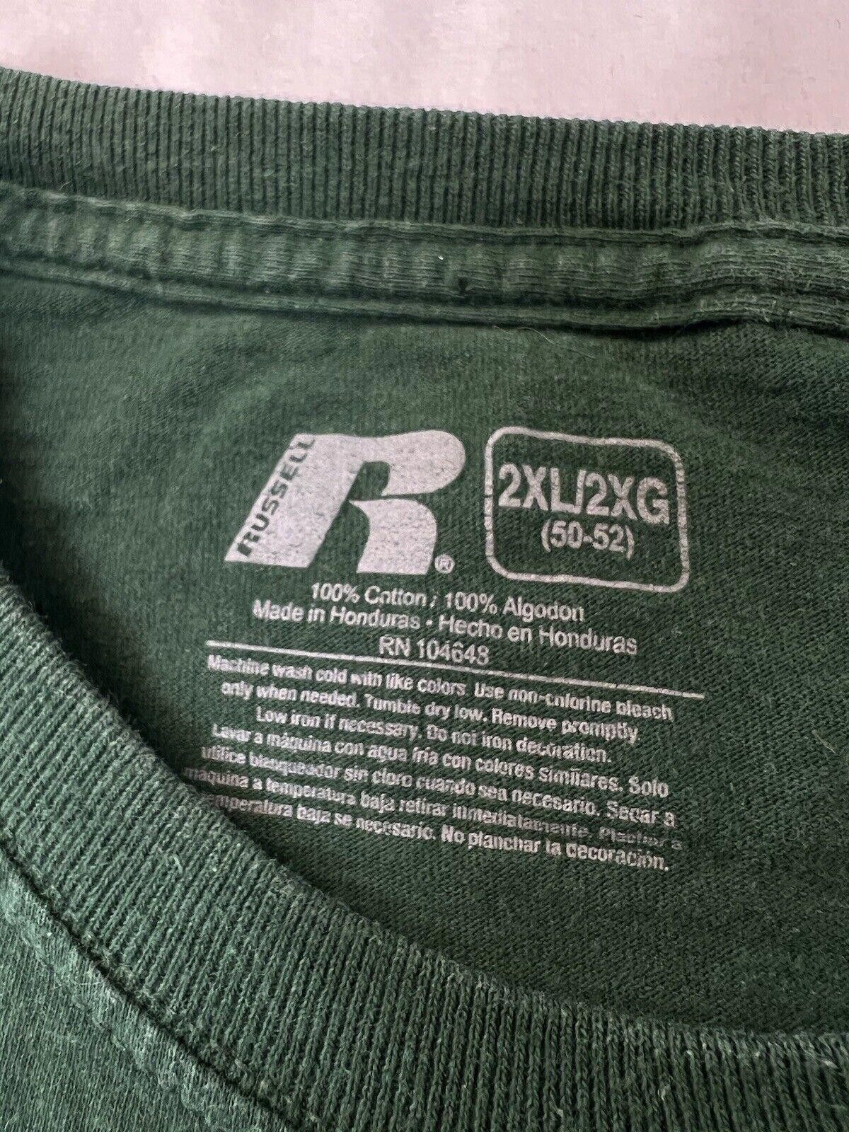 Russell Athletic Russel Athletic CSU Rams Long Sleeve T-Shirt Mens 2XL Green Size US XXL / EU 58 / 5 - 5 Thumbnail