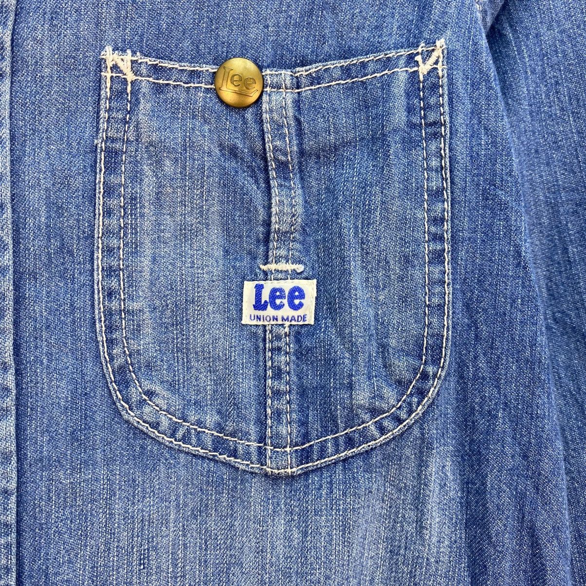 Lee 💥Vintage Lee Denim Shirt Dress Multi Pocket Size M / US 6-8 / IT 42-44 - 8 Thumbnail