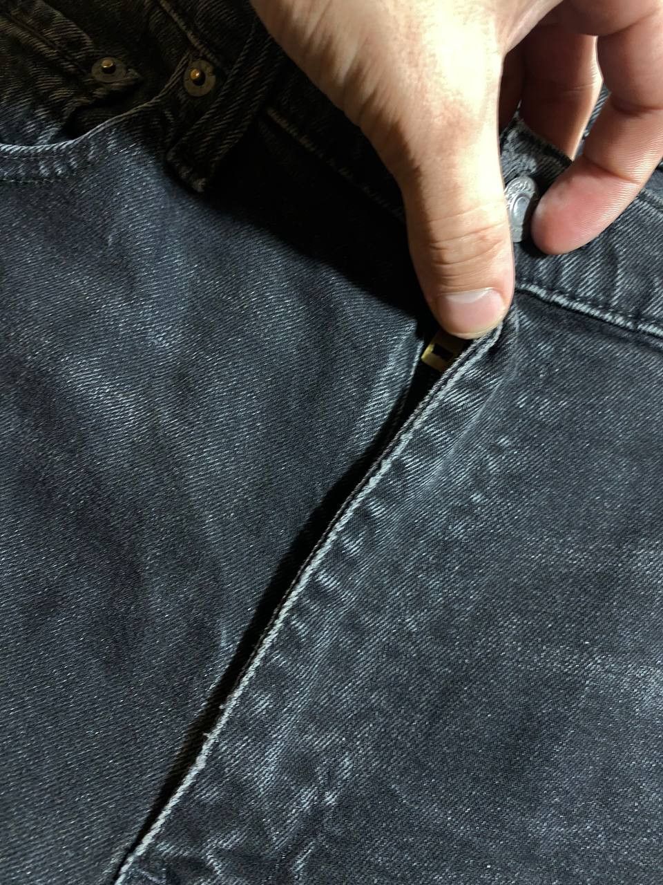 Levi's × Vintage Vintage Levis Jeans 511 Straight Medium Wash 90s Size US 34 / EU 50 - 12 Thumbnail