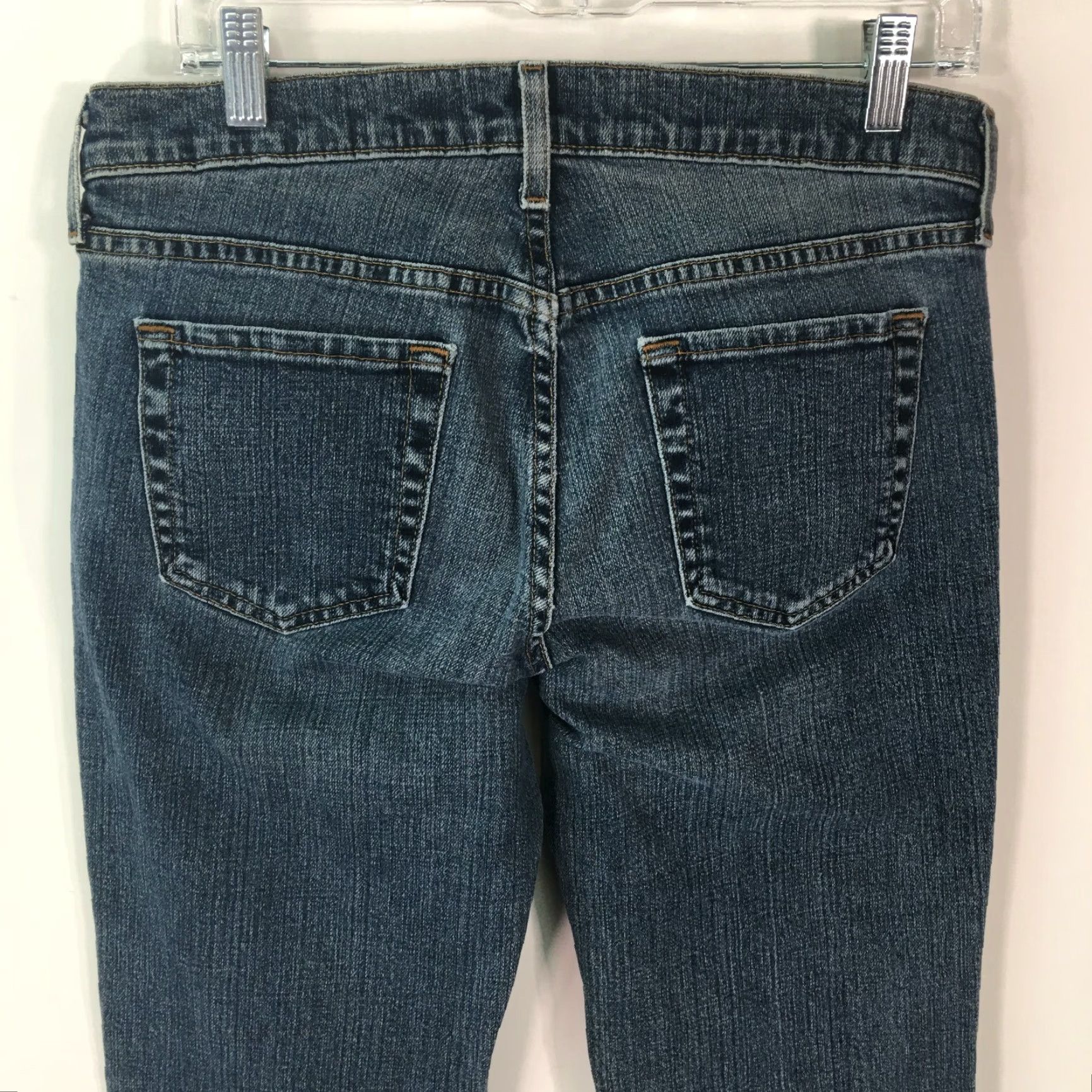 Gap VINTAGE Gap Womens Jeans Bootcut Low Rise Dark Blue Denim Size 10 Fall Winter Spring Summer Size 32" / US 10 / IT 46 - 4 Thumbnail
