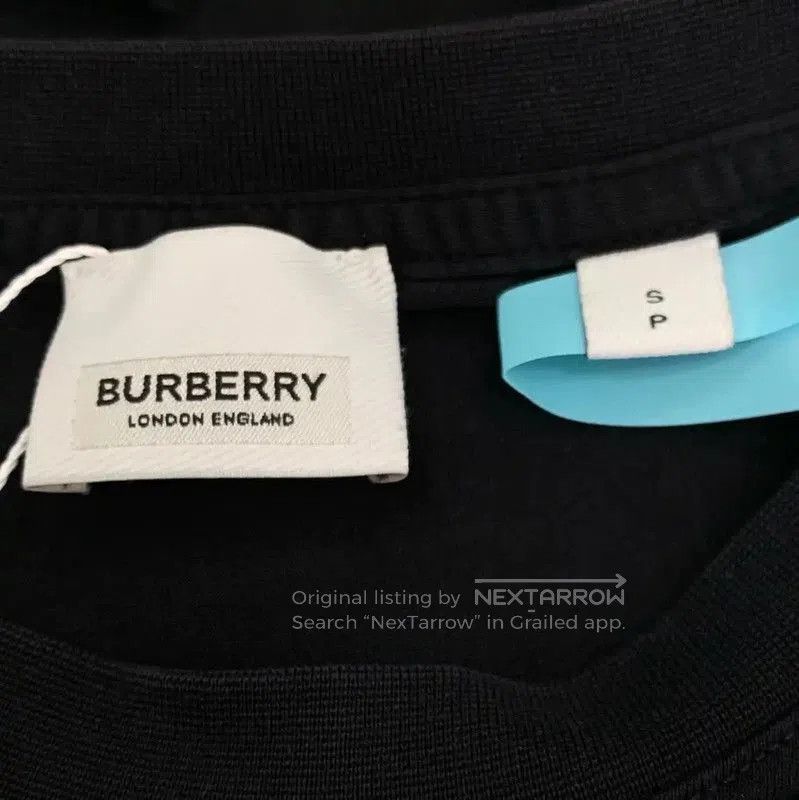 Other Burberry Black Cotton Women's T-Shirt. Size S / US 4 / IT 40 - 6 Thumbnail