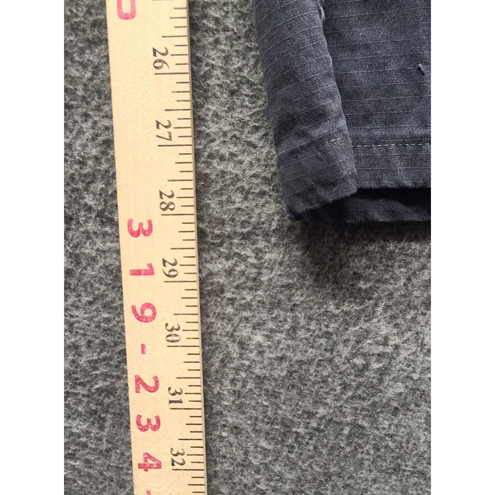 Vintage Duluth Regular Fit Pants Women's 12x28 Cargo Straight Rise High Inseam 28 in Gray Cotton Spandex Size 34" / US 12 / IT 48 - 7 Thumbnail