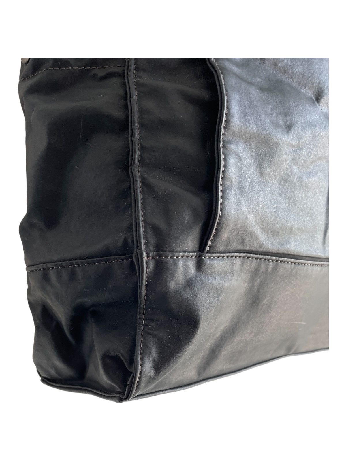 Jean Paul Gaultier 1990s JPG Cyberpunk Post Apocalypse Wax Canvas Utility Bag Size ONE SIZE - 6 Thumbnail