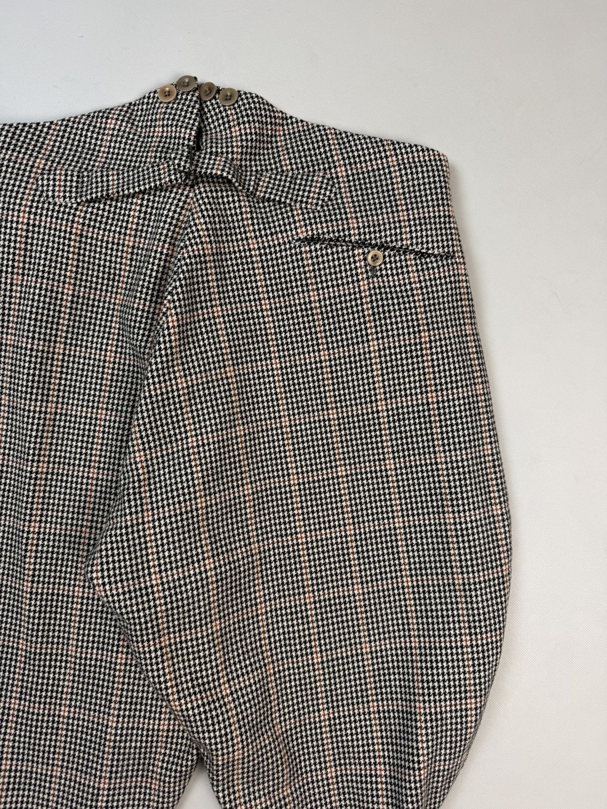 Vintage 1930’s Houndstooth Jodhpur Back Buckle Riding Breeches Pants Size US 36 / EU 52 - 22 Thumbnail