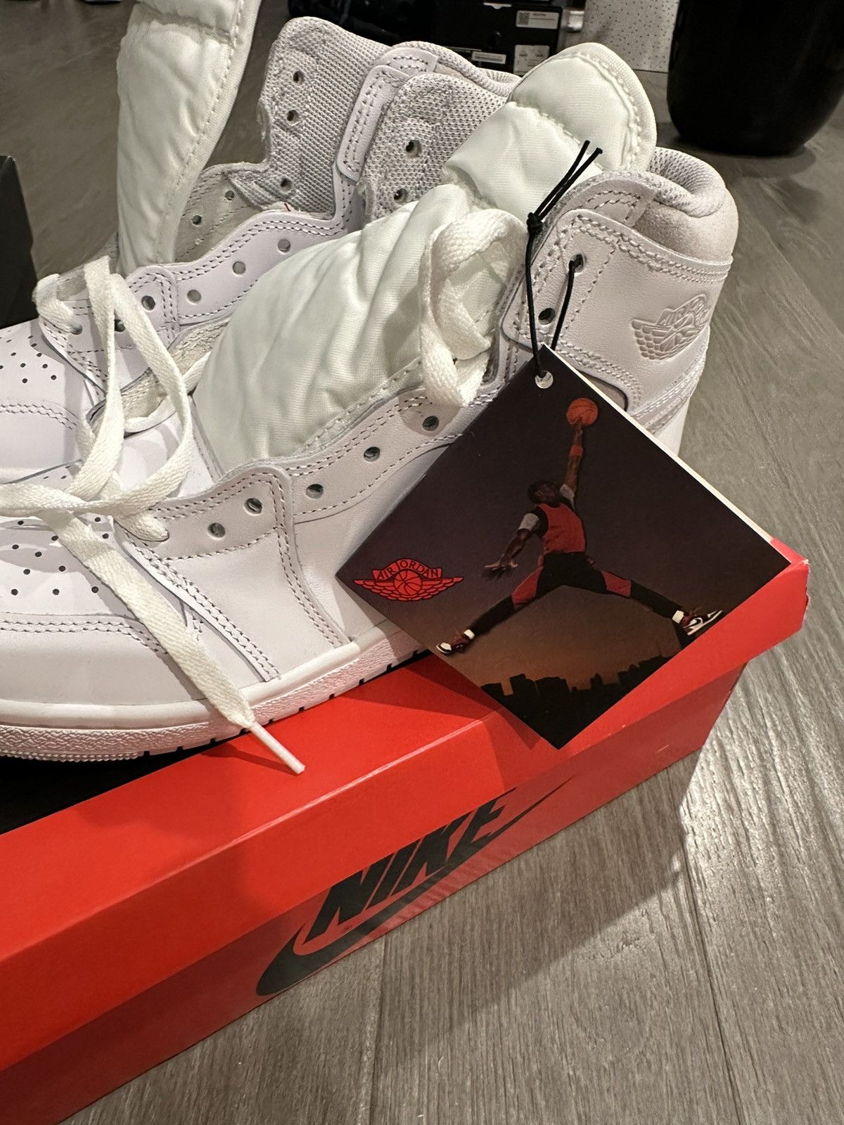 Jordan Brand × Nike Air Jordan 1 High 85 Neutral Gray Size US 9.5 / EU 42-43 - 7 Thumbnail