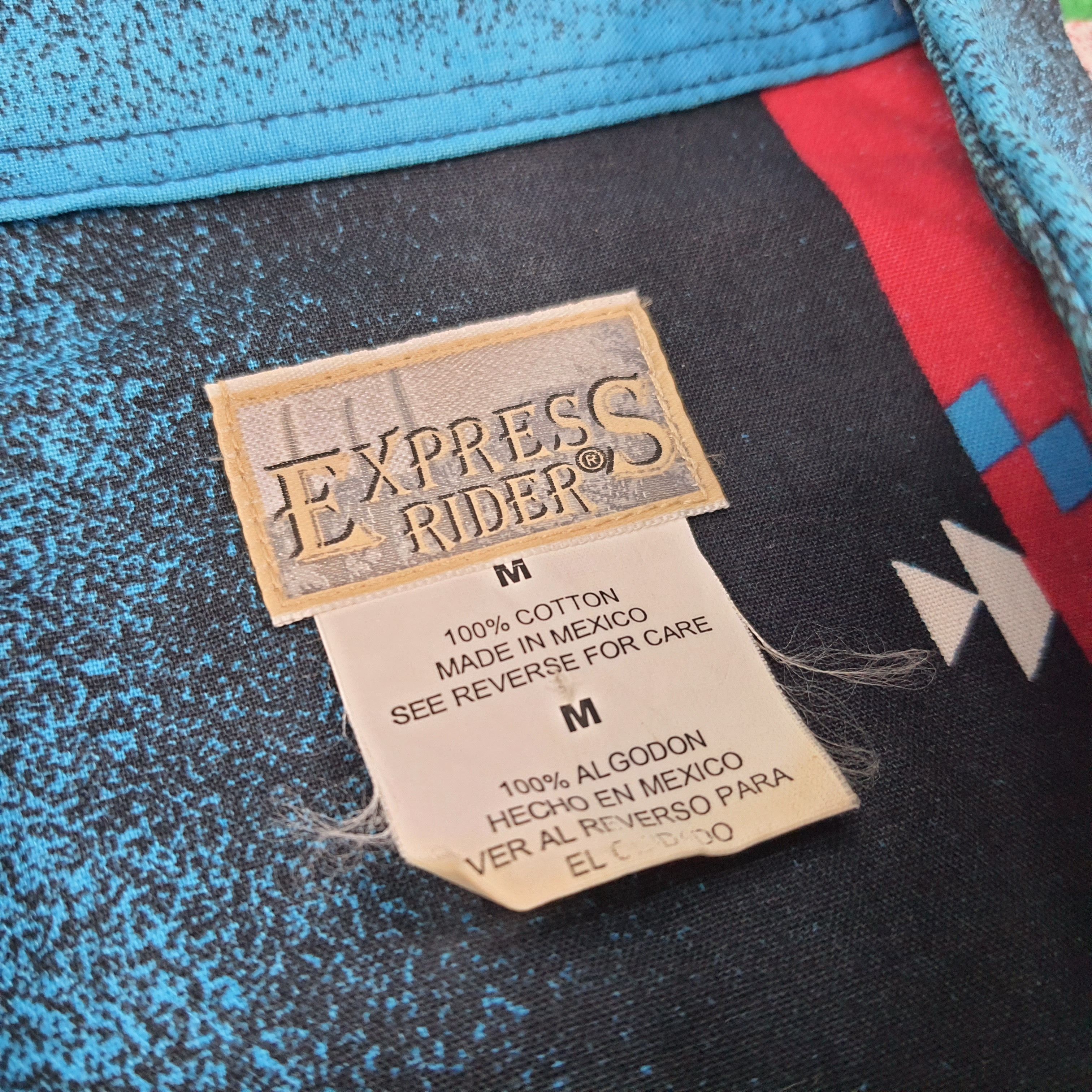 Designer × Express Vintage Express Rider Button Up Shirts Size US M / EU 48-50 / 2 - 4 Thumbnail
