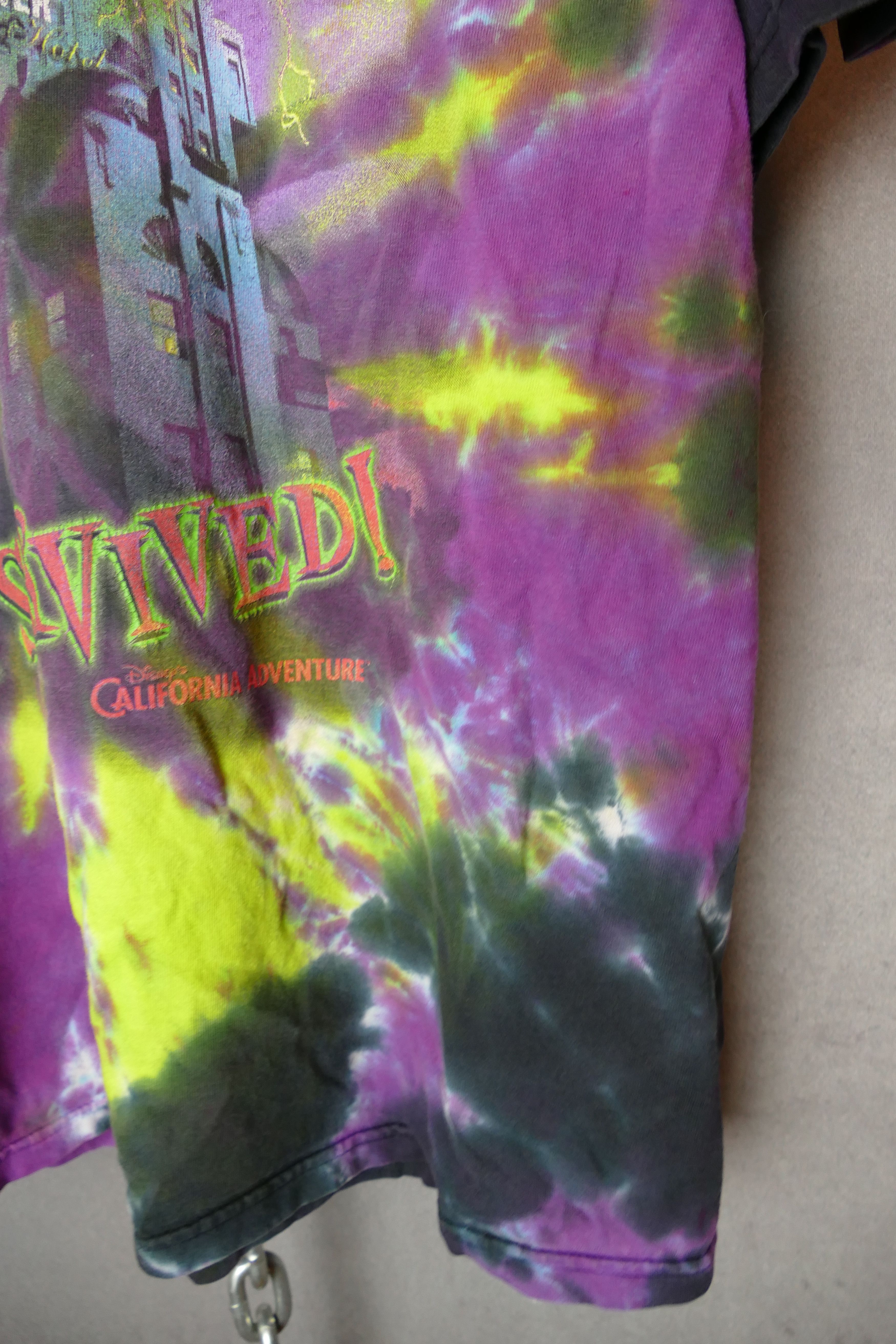 Disney Disneyland Tower of Terror Mens I Survived Size US L / EU 52-54 / 3 - 5 Thumbnail