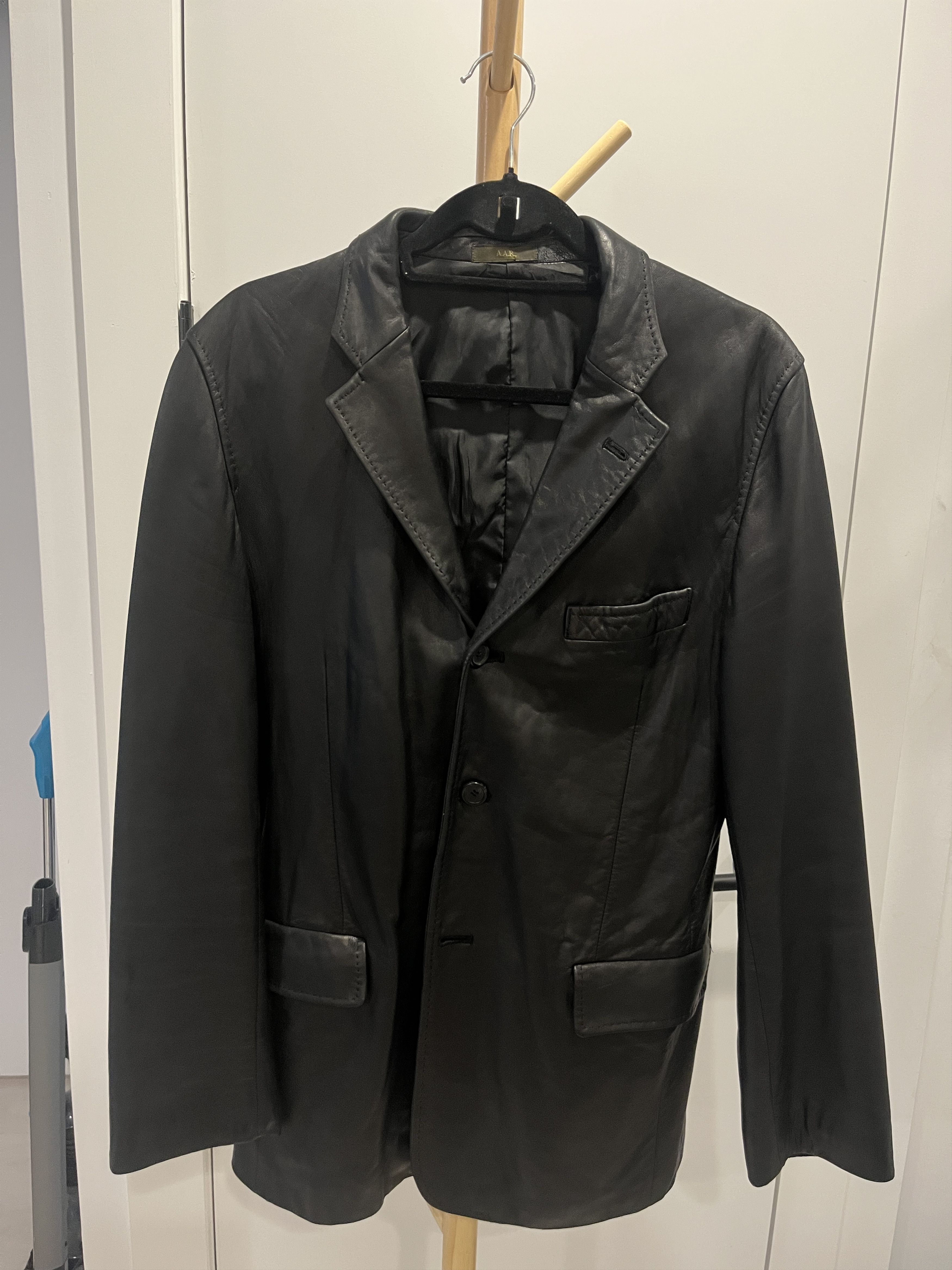Yohji Yamamoto yohji yamamoto S'yte Sheepskin leather jacket | Grailed