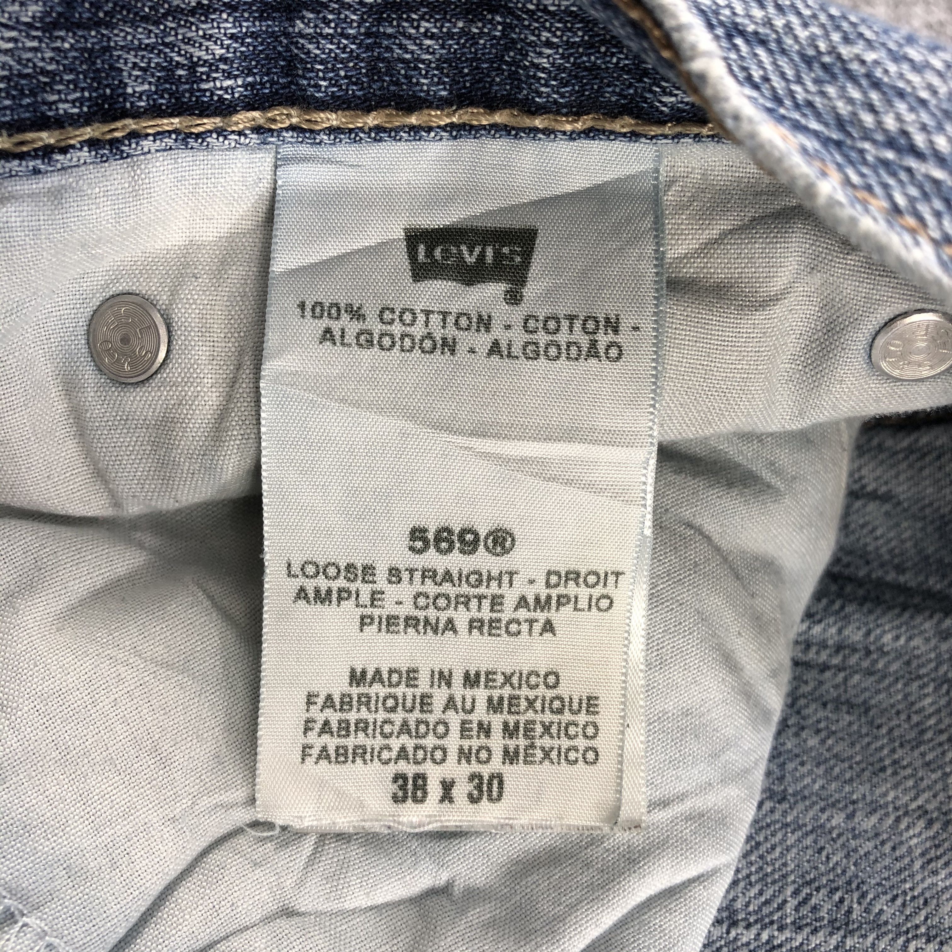 Levi's × Vintage Vintage Distress Levis 569 Jeans-JM1257 Size US 43 - 10 Thumbnail