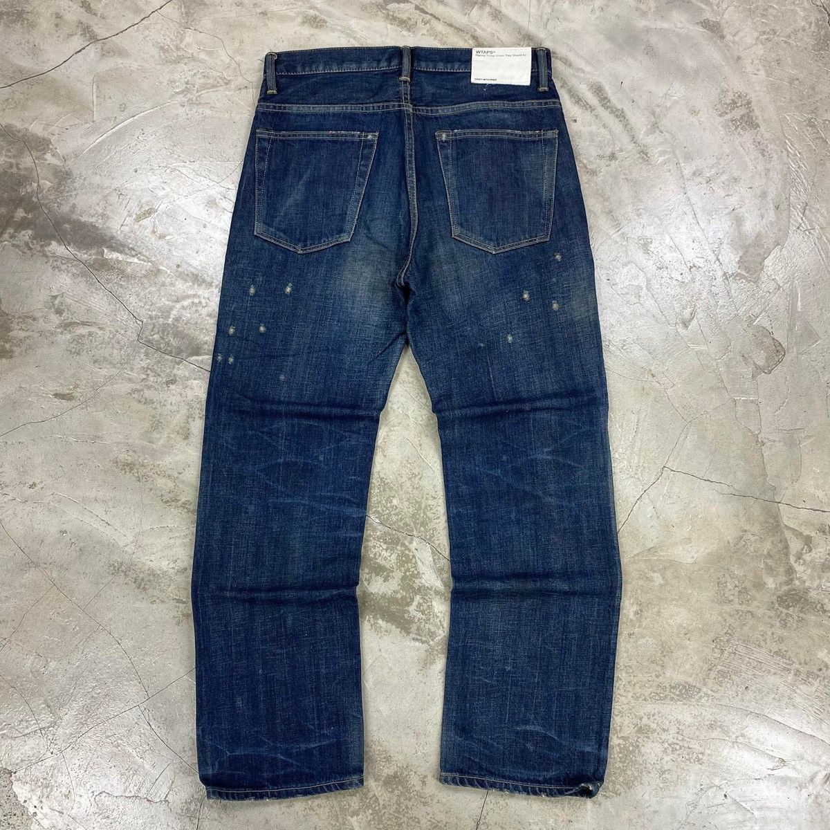 Wtaps SS2013 Look Book ‘PHILOSOPHY’ Blues Trash Denim Pants Size US 32 / EU 48 - 9 Thumbnail