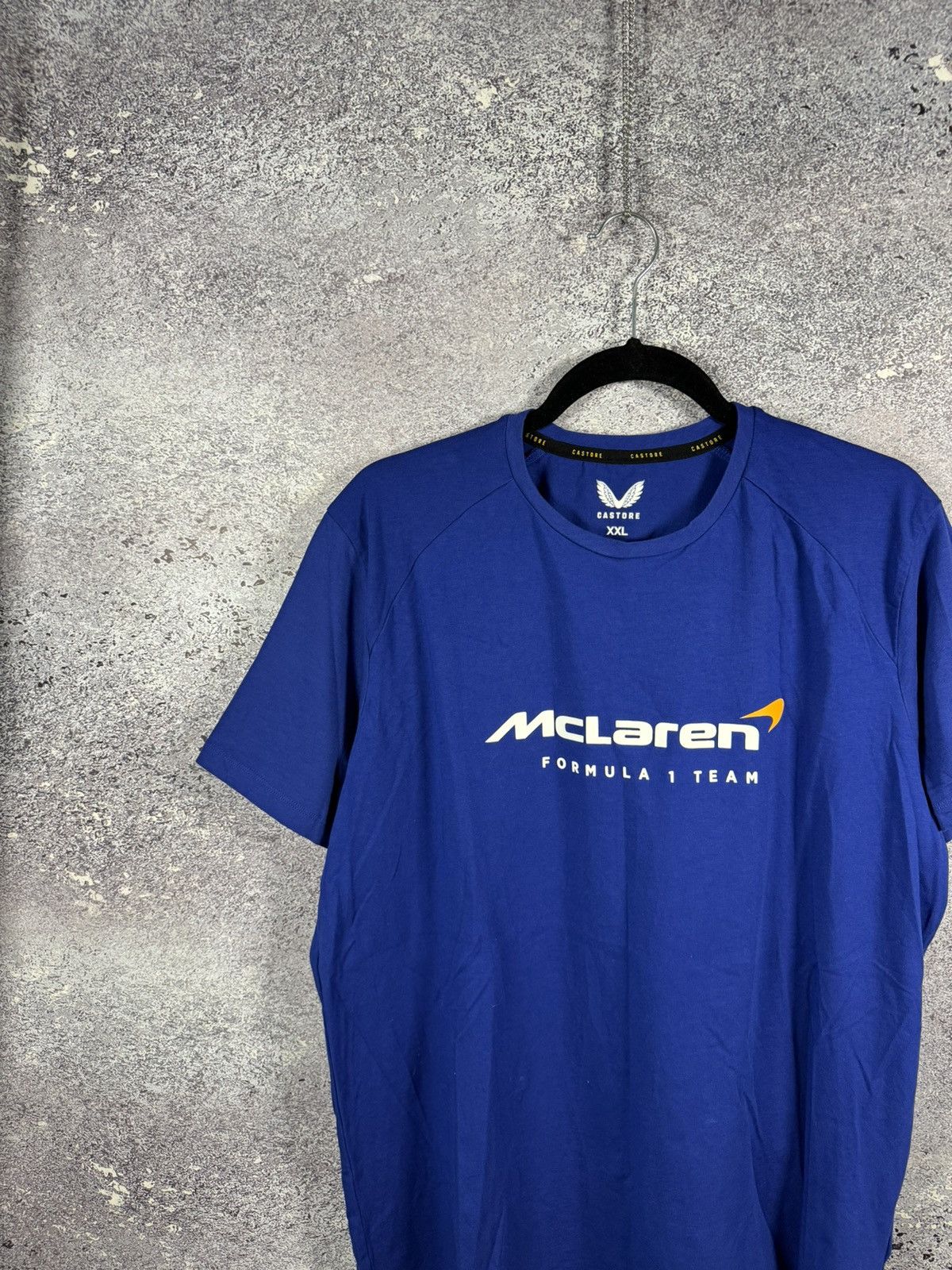 Castore × Formula 1 × Malcolm McLaren McLaren Formula 1 Team Racing T Shirt Blue Men’s XLarge Size US XL / EU 56 / 4 - 3 Thumbnail