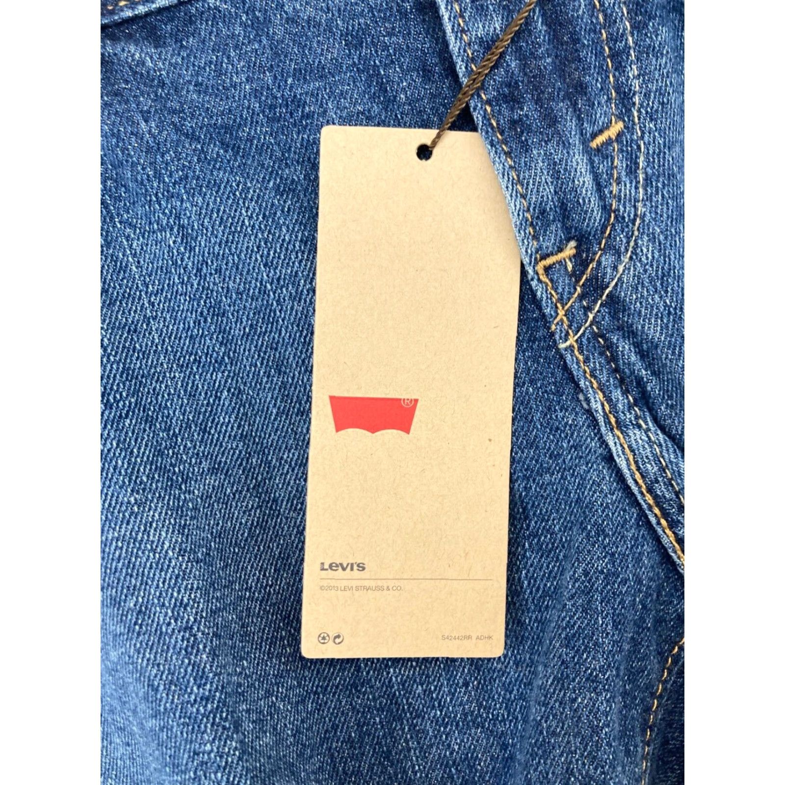 Levi's Levi's Women's Cut-Off Shorts 30 Blue Denim NWT 5-Pocket Design Casual Regular Fit Size 30" / US 8 / IT 44 - 7 Thumbnail