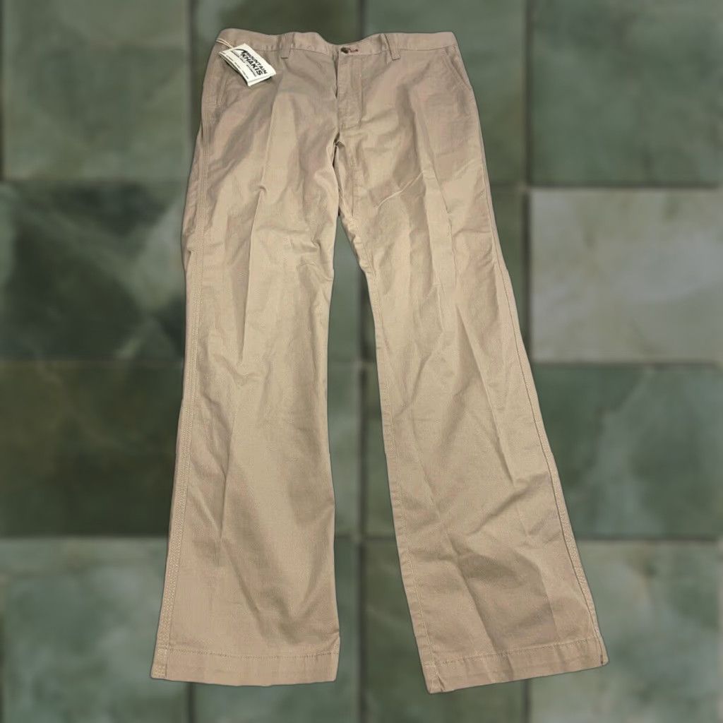 Mountain Khakis Mountain Khakis Jackson Chino Pants Slim Regular 32x30 Light Brown Cotton Spandex Flat Front Outdoor Casual Workwear Mens Size US 32 / EU 48 - 1 Thumbnail
