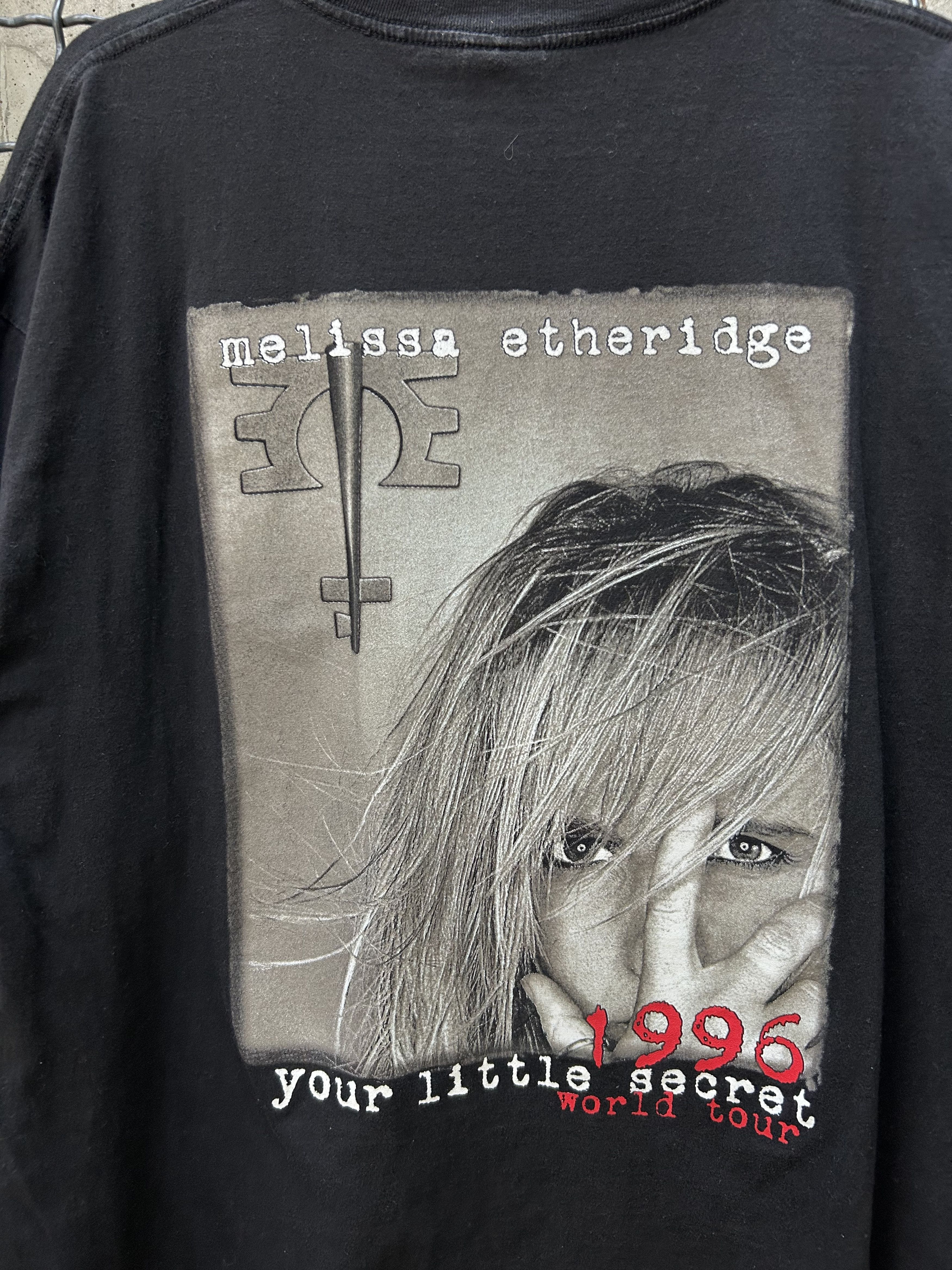 Band Tees Vintage 1996 Melissa Etheridge Little Secret Tour T-shirt Size US XL / EU 56 / 4 - 10 Thumbnail