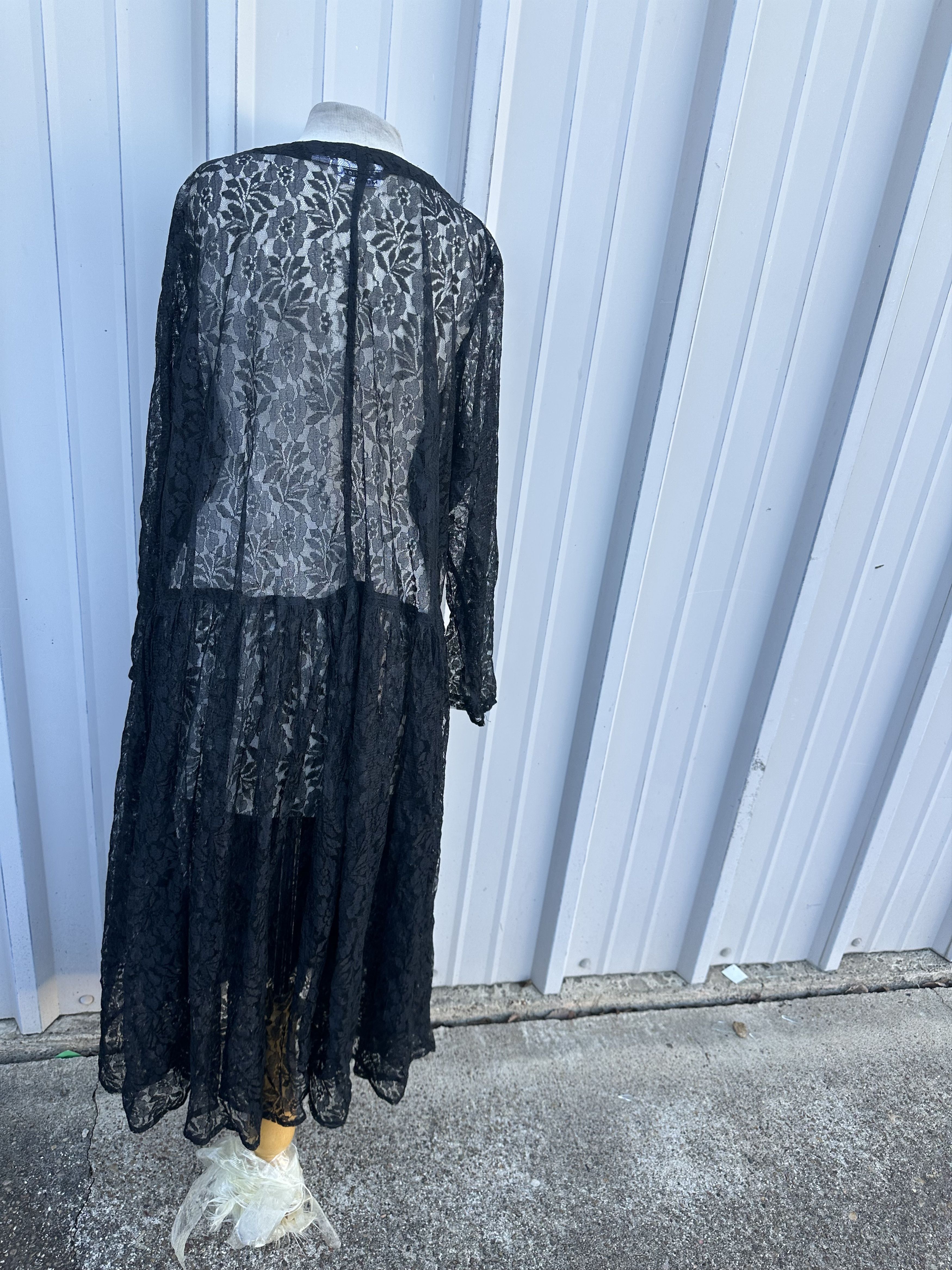 Other vintage lace dress 1x Size XL / US 12-14 / IT 48-50 - 2 Thumbnail