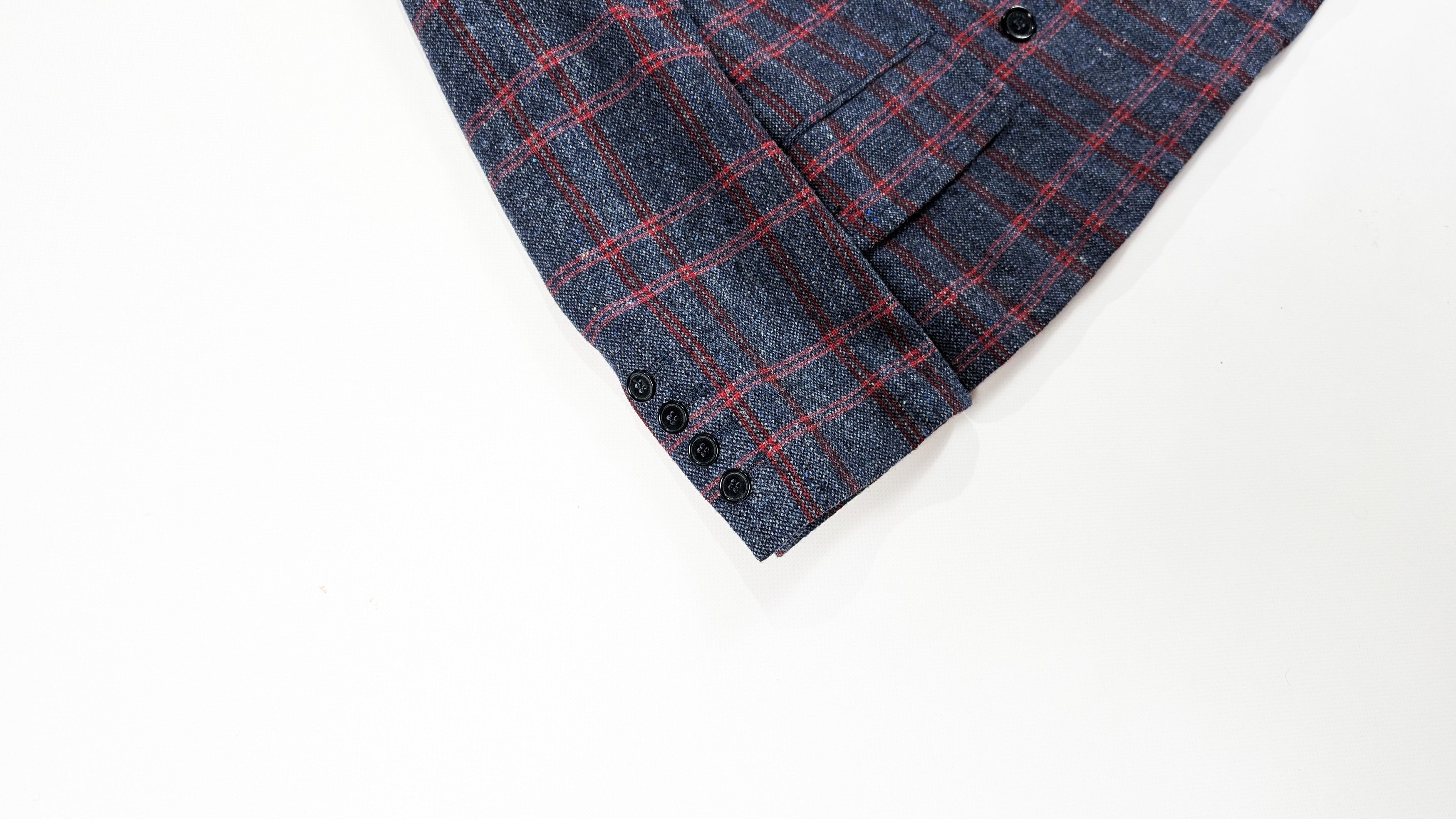 Marc by Marc Jacobs Marc by Marc Jacobs Double Breasted Wool Checkered Suit Size S / US 4 / IT 40 - 6 Thumbnail