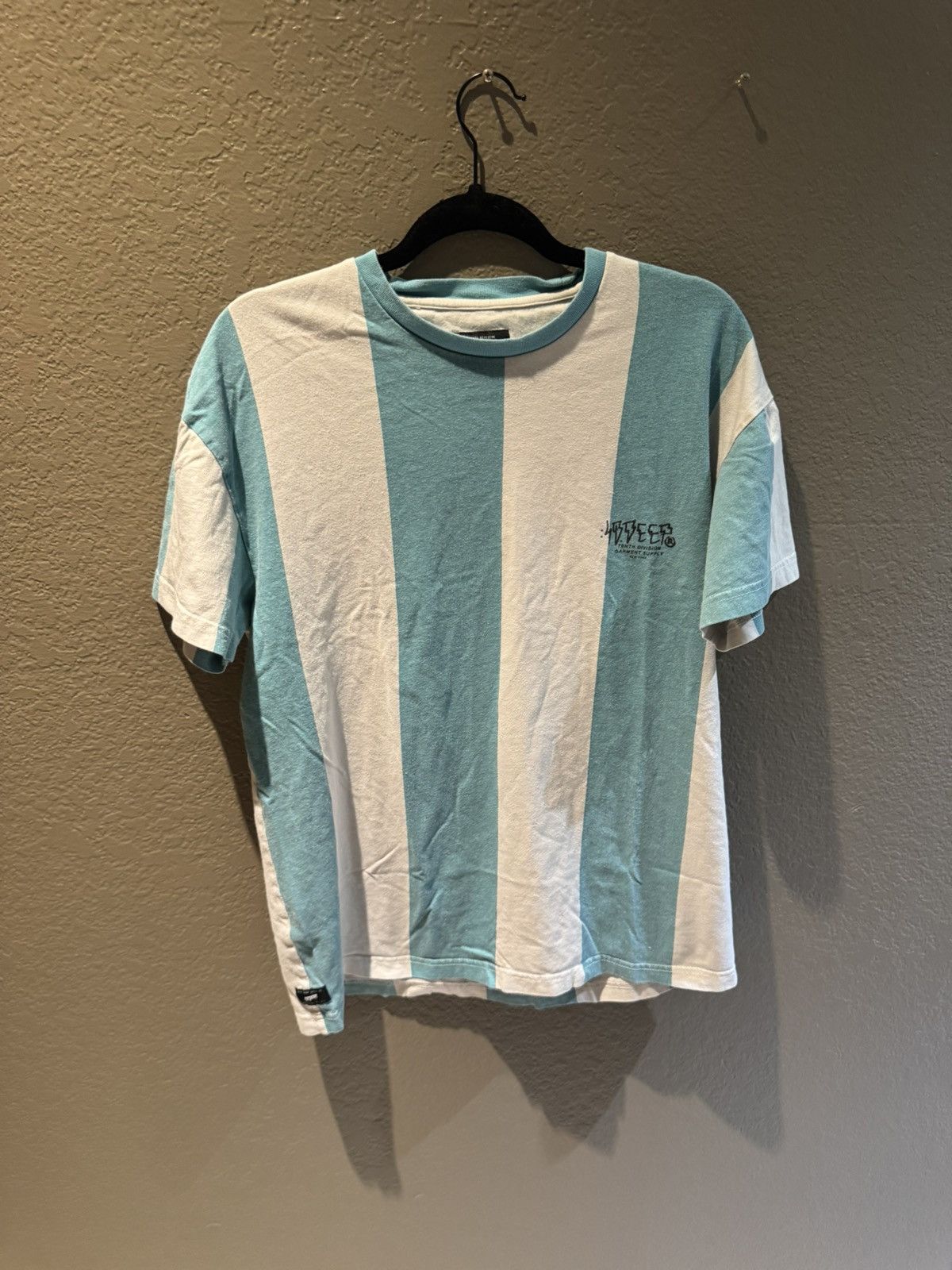 10 Deep White / Teal Blue Argentina 10 Deep Lightning Jersey TShirt Size US M / EU 48-50 / 2 - 1 Thumbnail